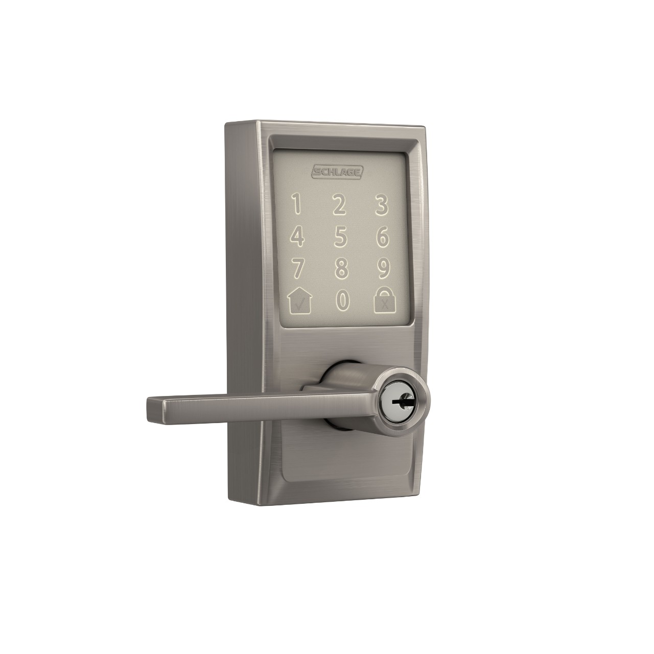 Schlage Encode™ Smart WiFi Latitude Lever with Century Trim