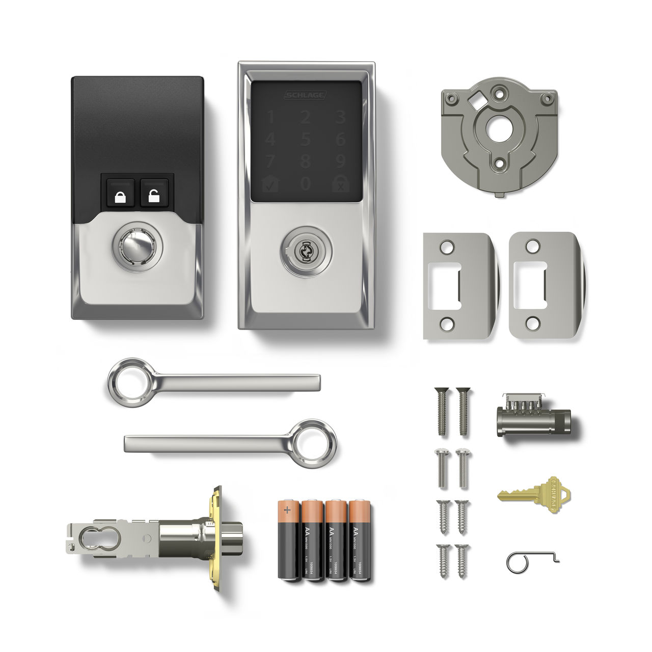 Schlage Encode™ Smart WiFi Latitude Lever with Century Trim