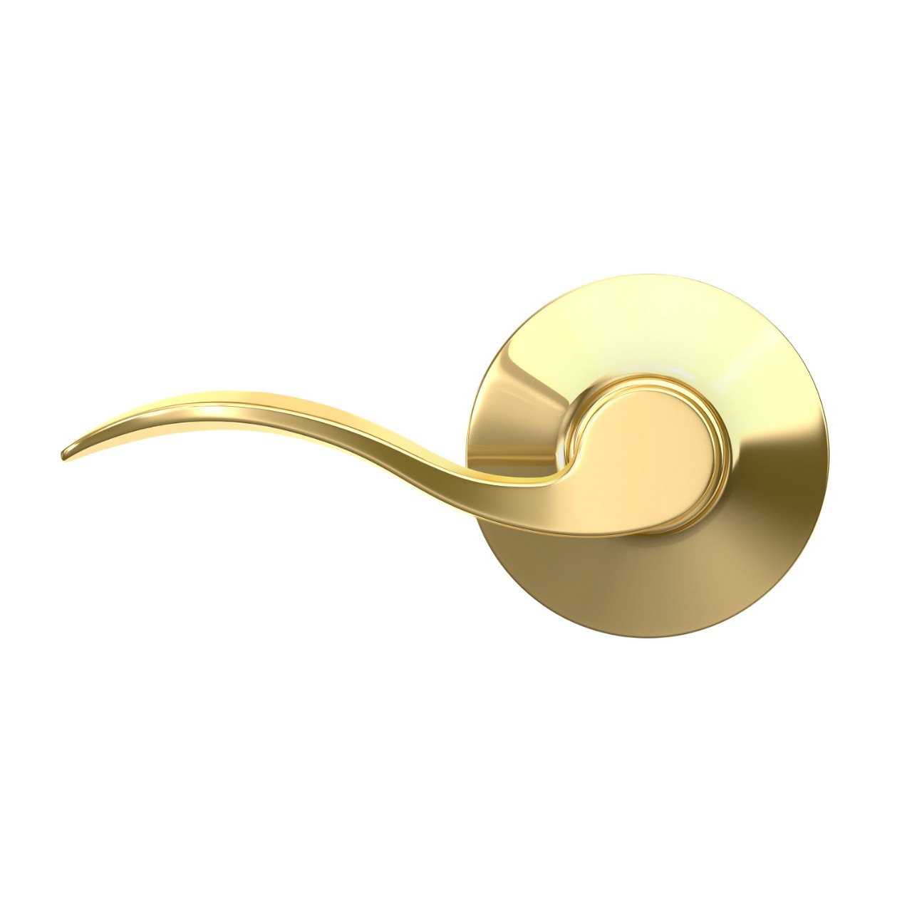 Accent Lever Hall & Closet Lock