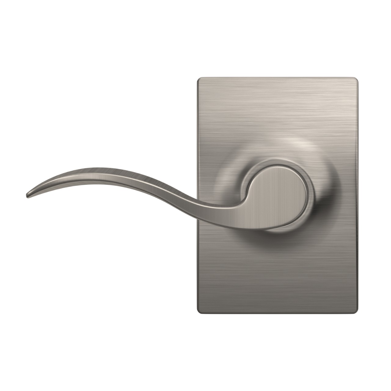 Accent Lever Hall & Closet Lock with Century Trim