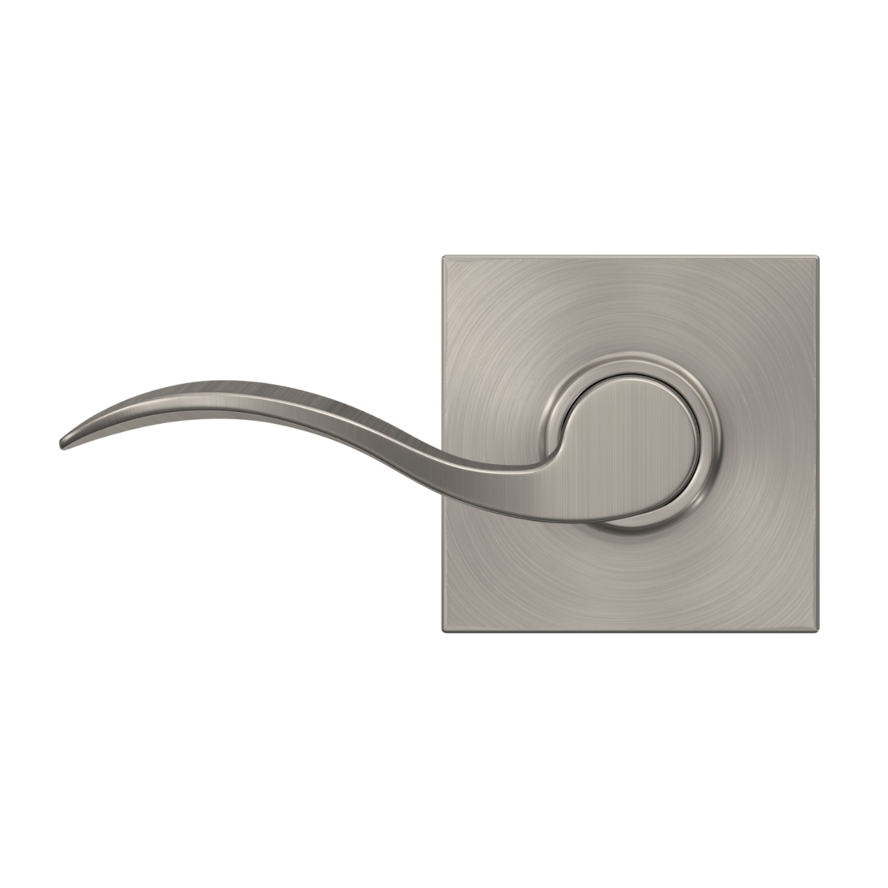 Accent Lever Hall & Closet Lock with Collins Trim