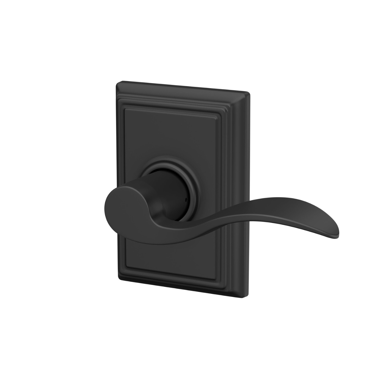 Accent Lever Hall & Closet Lock with Addison Trim