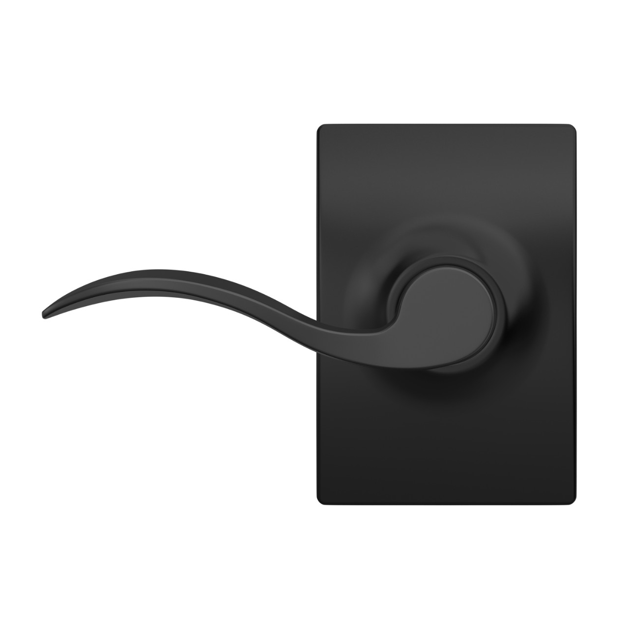 Accent Lever Hall & Closet Lock with Century Trim