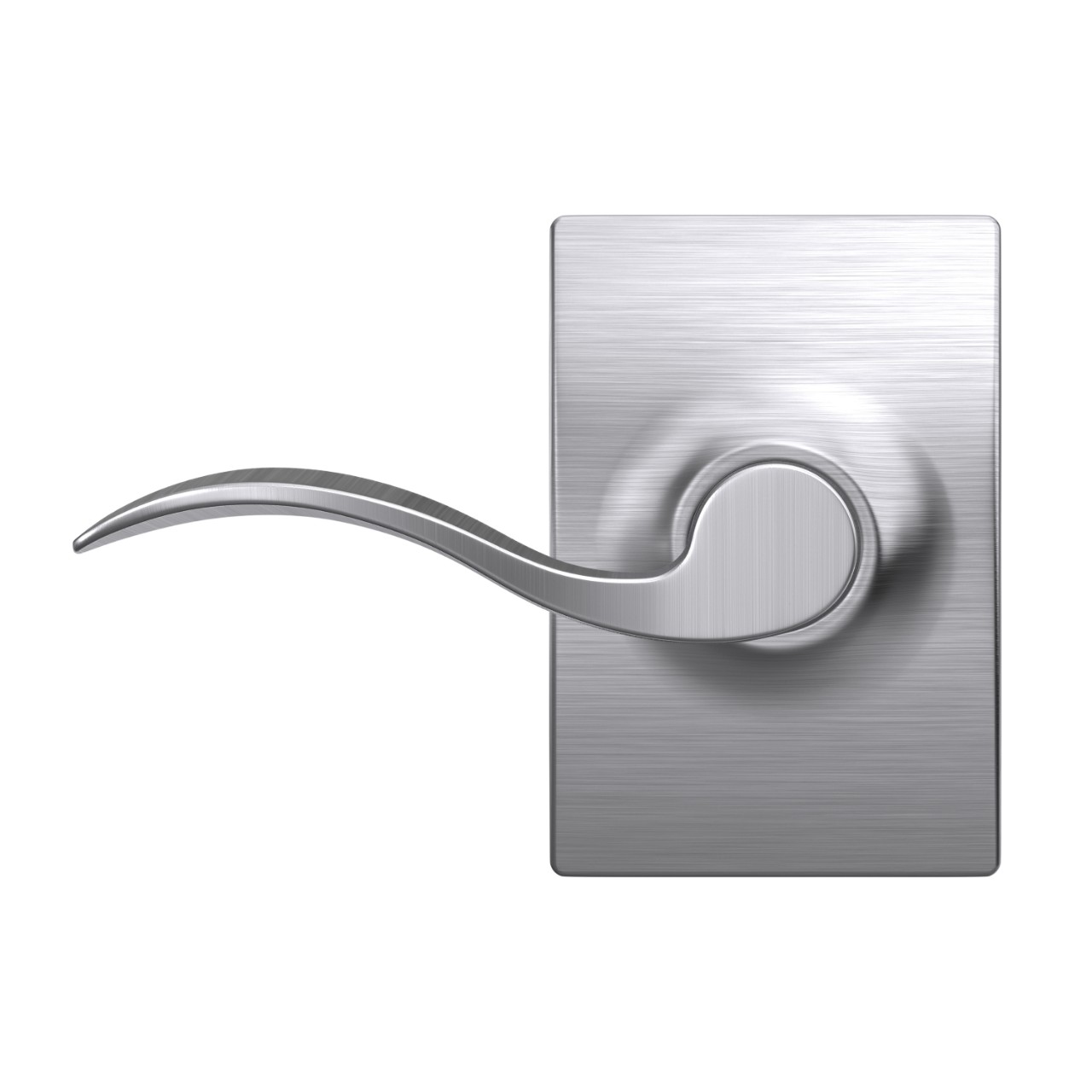 Accent Lever Hall & Closet Lock with Century Trim