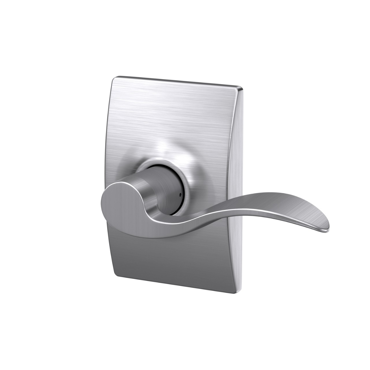 Accent Lever Hall & Closet Lock with Century Trim