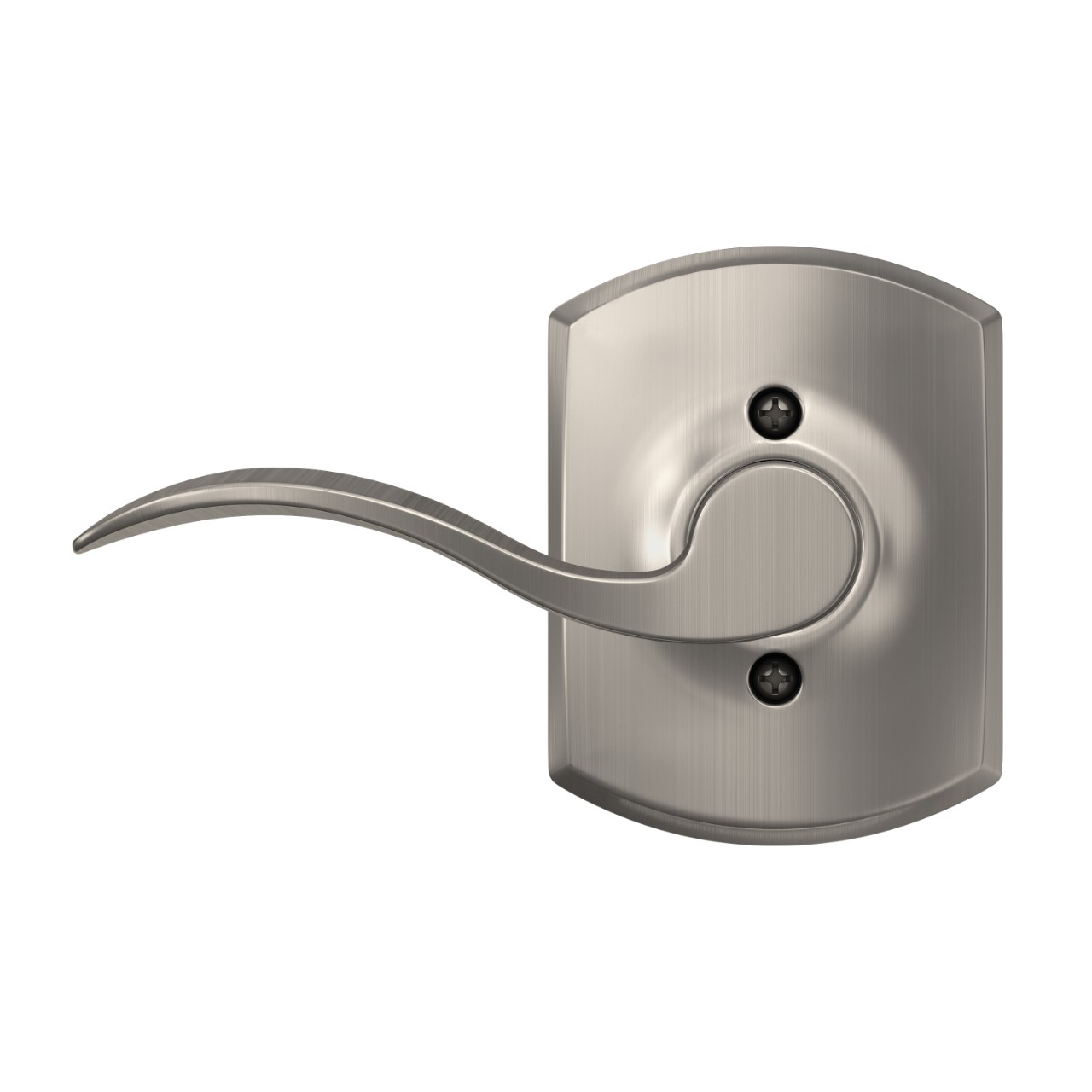 Accent Non-Turning (Dummy) Door Lever with Greenwich Trim