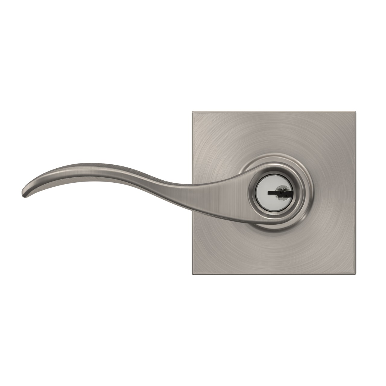 Accent lever Keyed Entry lock with Collins Trim