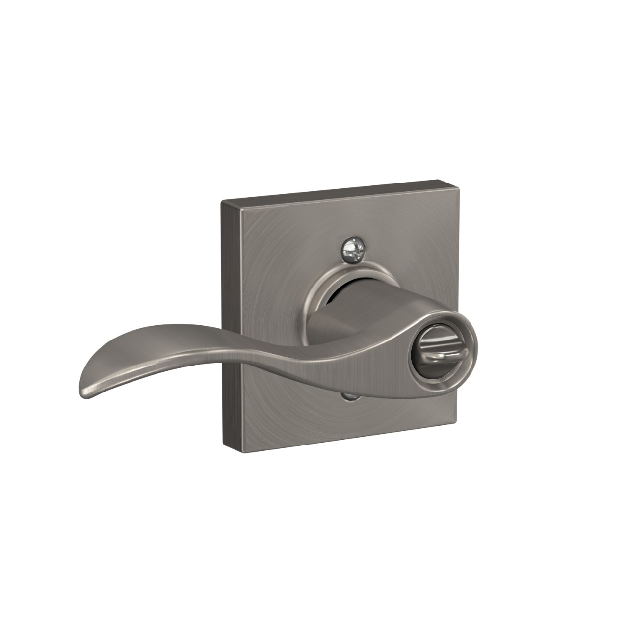 Accent lever Keyed Entry lock with Collins Trim