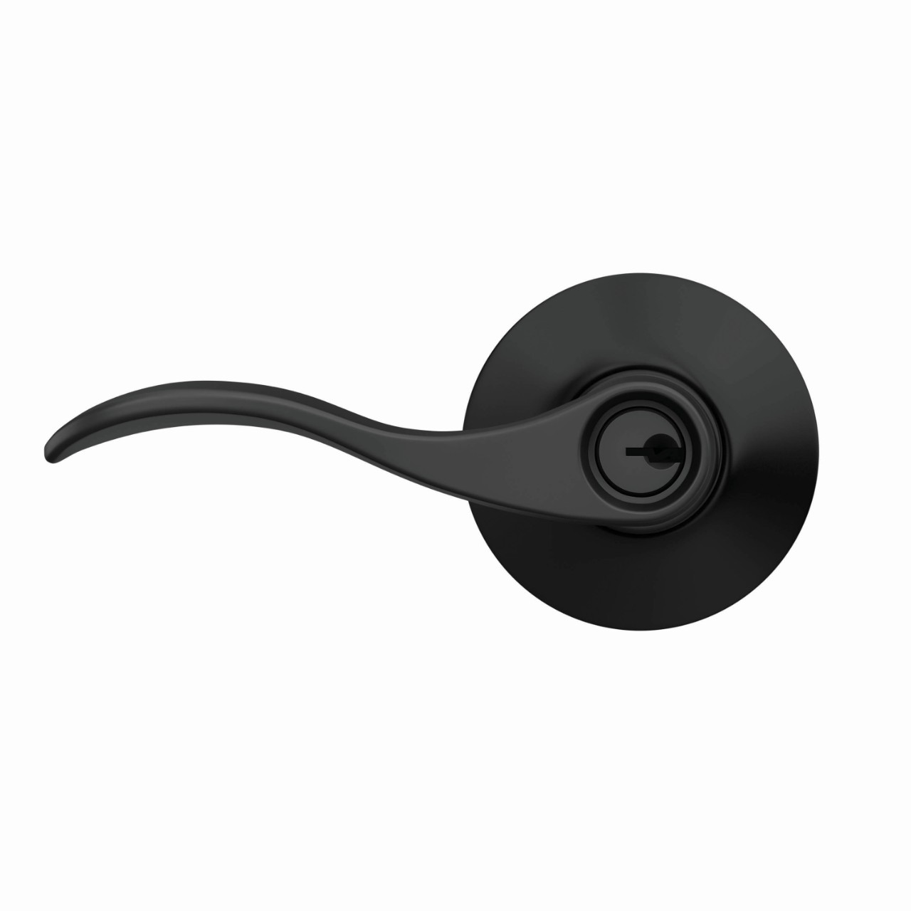 Accent Lever Keyed Entry Lock
