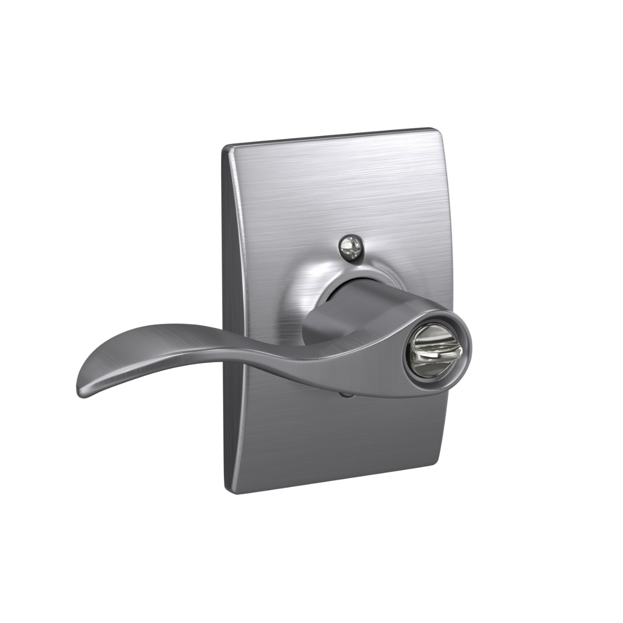 Accent Lever Keyed Entry Lock with Century Trim