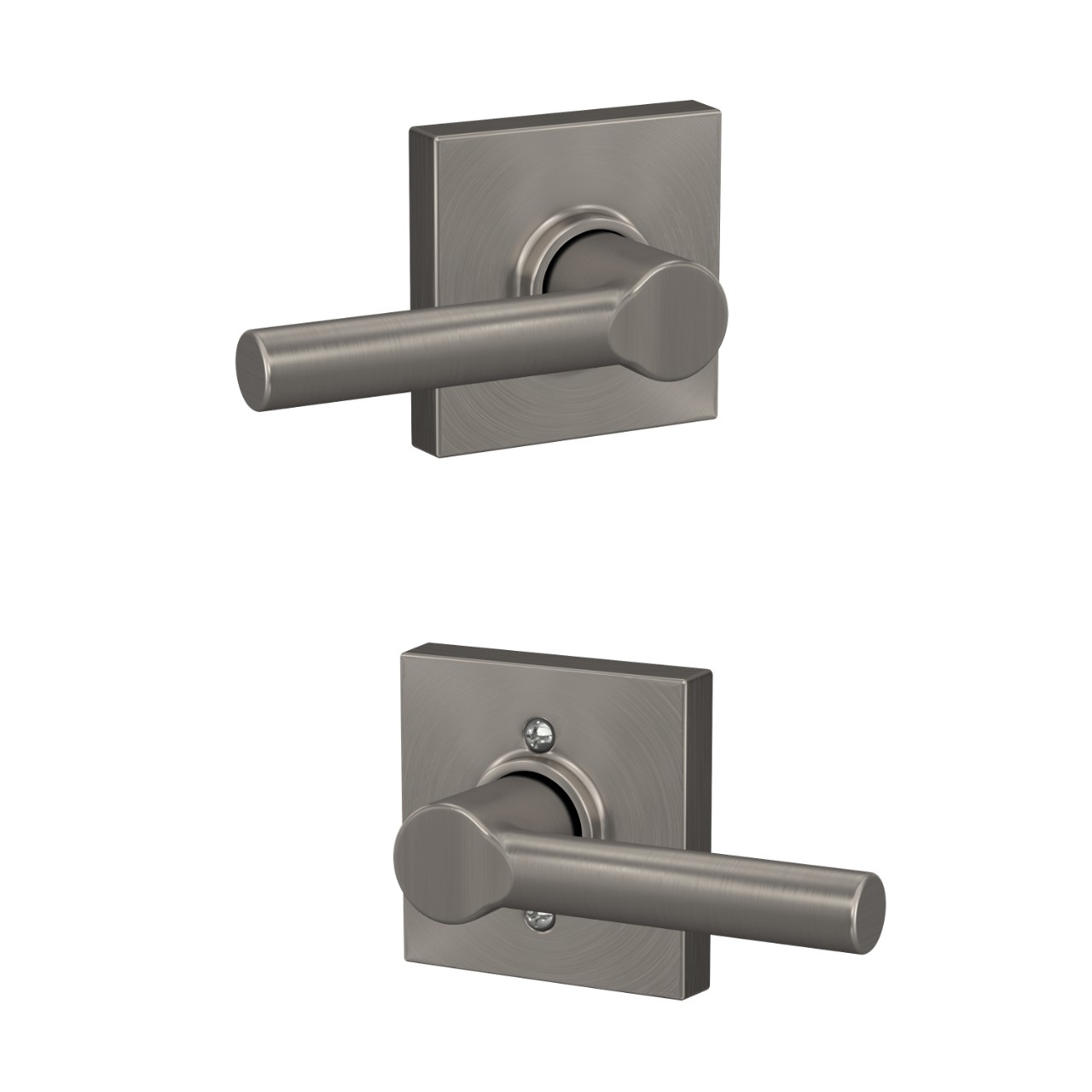 Broadway Lever Hall & Closet Lock with Collins Trim