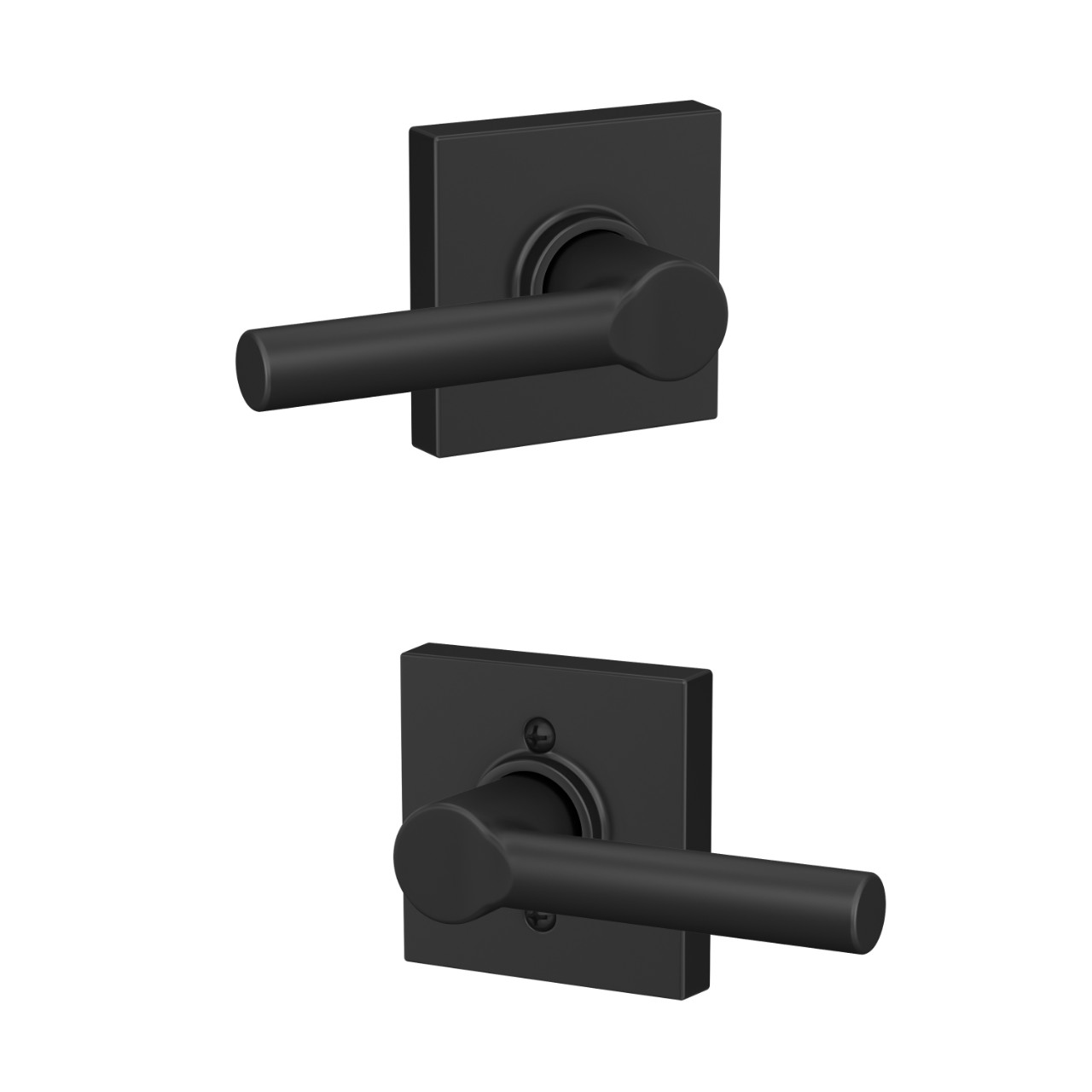 Broadway Lever Hall & Closet Lock with Collins Trim
