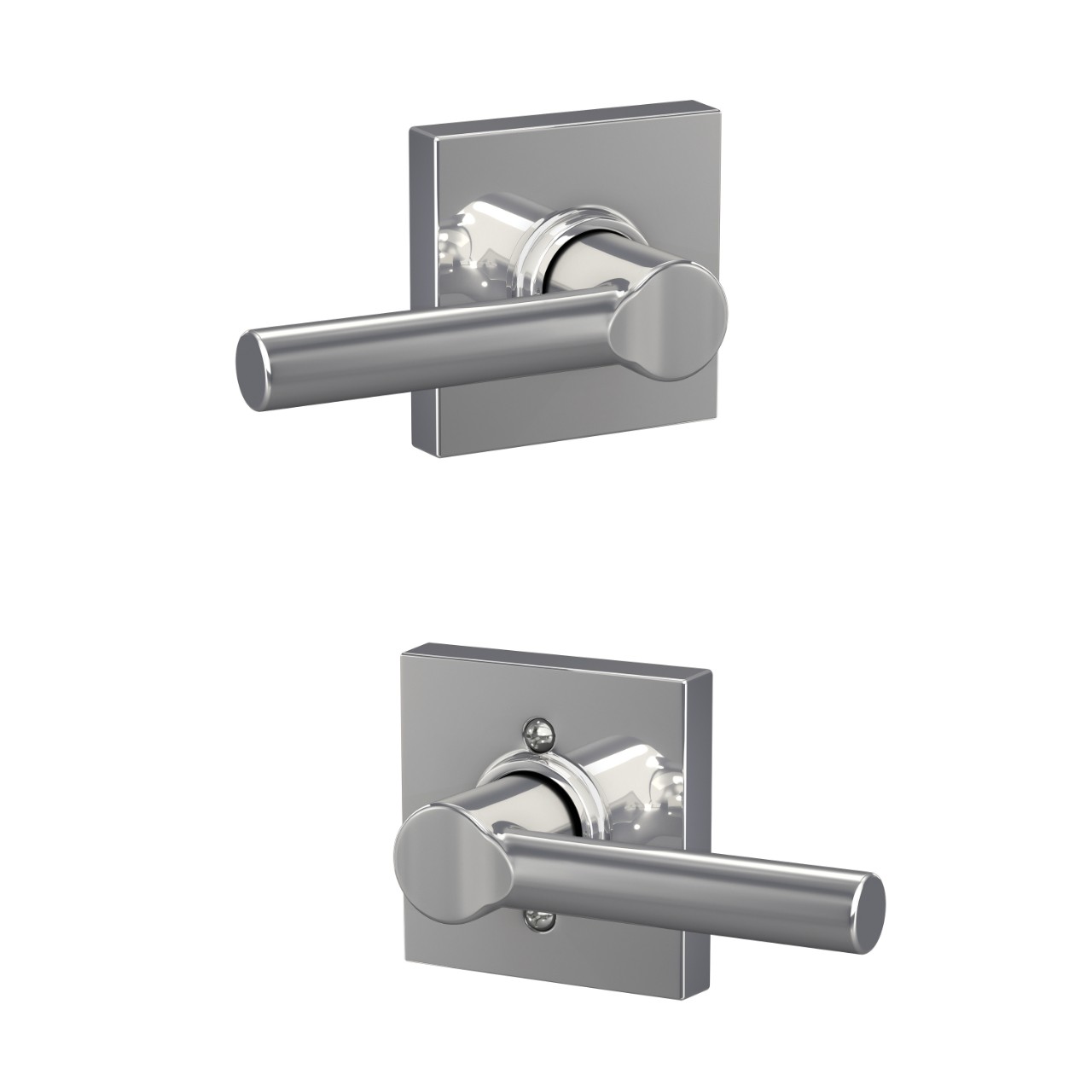Broadway Lever Hall & Closet Lock with Collins Trim