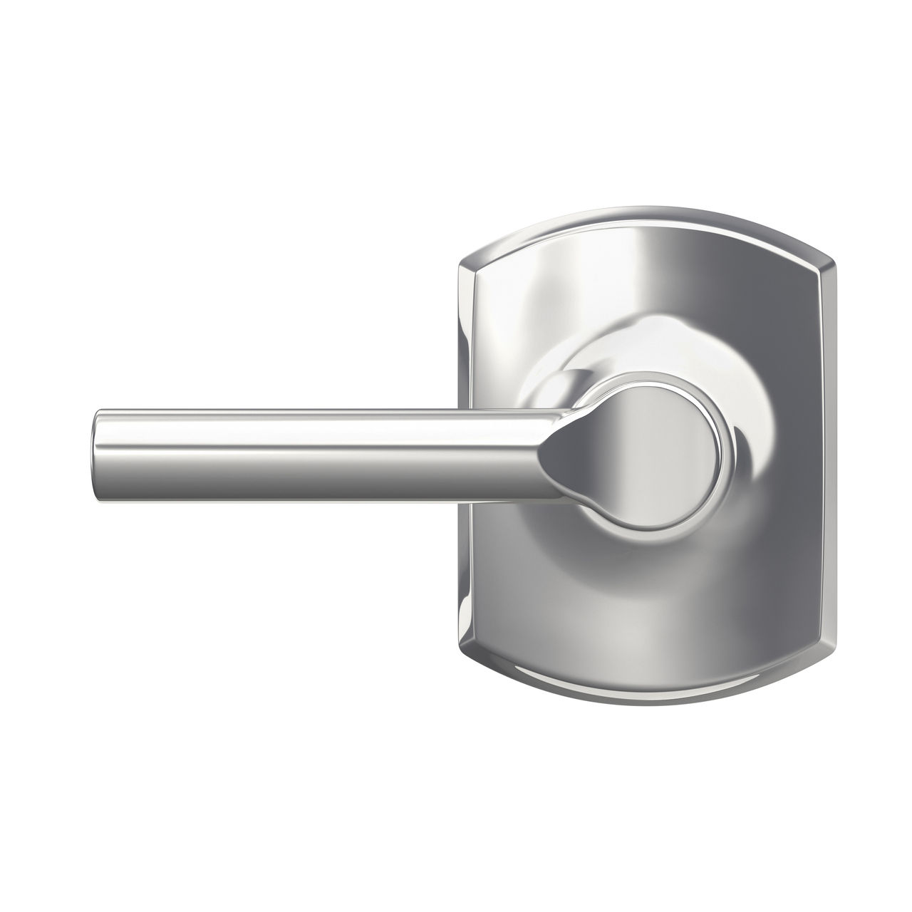 Broadway Lever Hall & Closet Lock with Greenwich Trim
