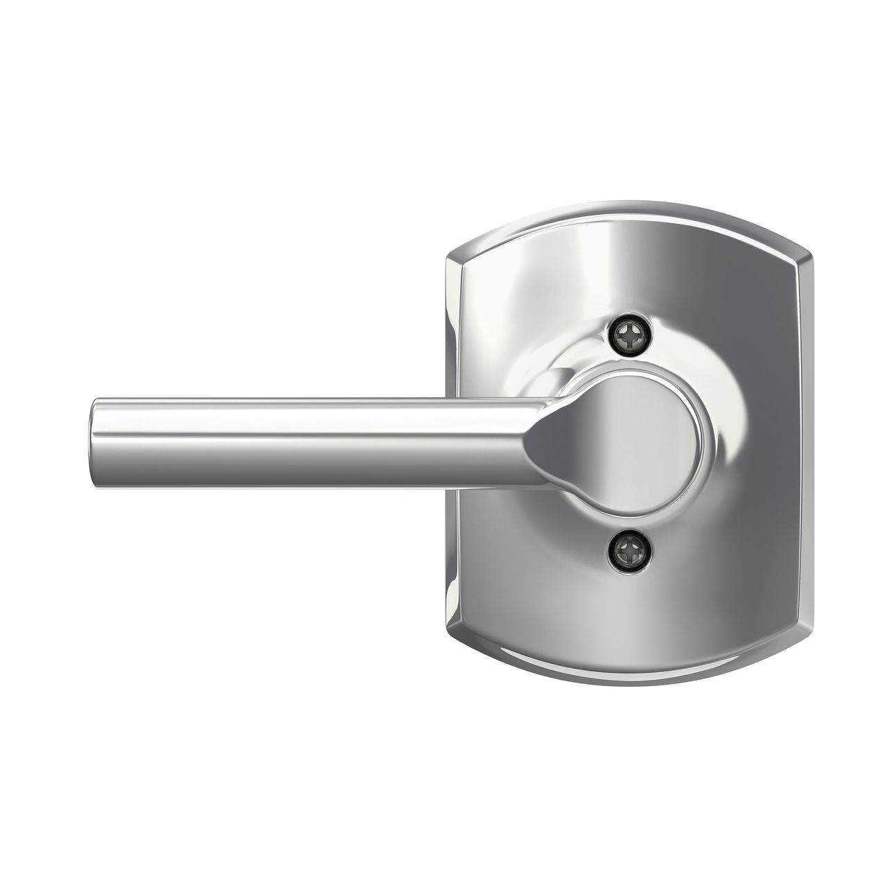 Broadway Non-Turning (Dummy) Door Lever with Greenwich Trim
