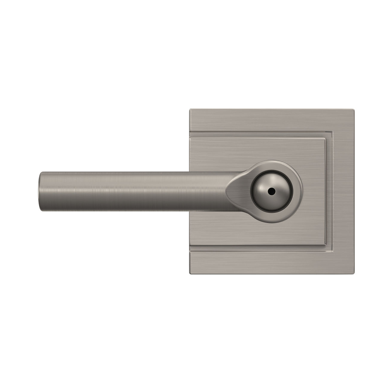 Broadway Lever Bed & Bath Lock with Upland Trim