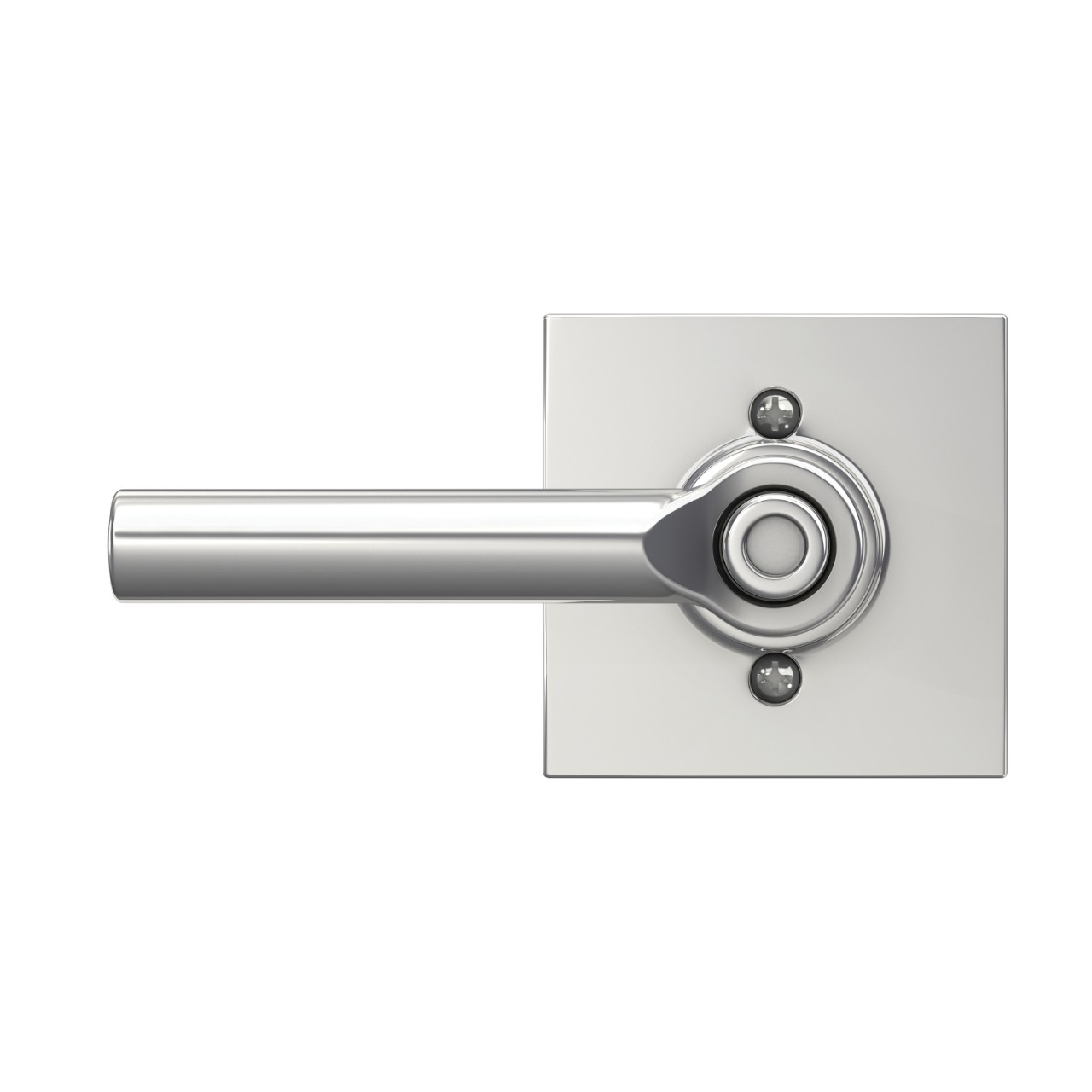 Broadway lever Bed & Bath Lock with Collins Trim