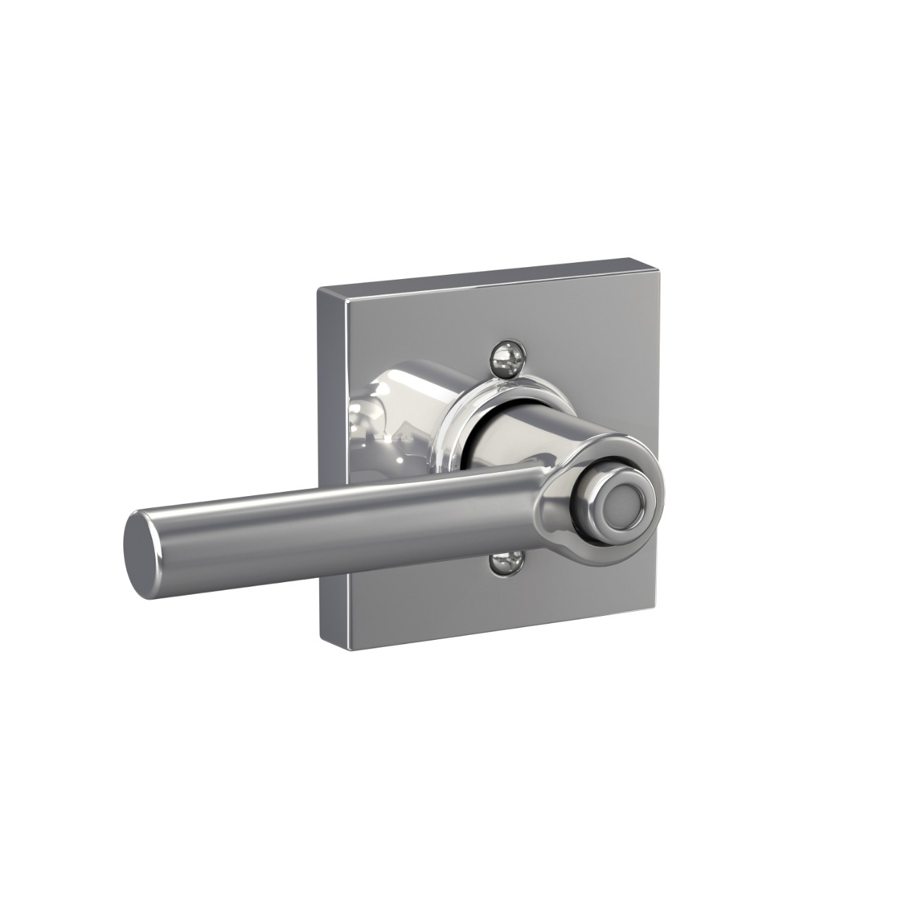 Broadway lever Bed & Bath Lock with Collins Trim