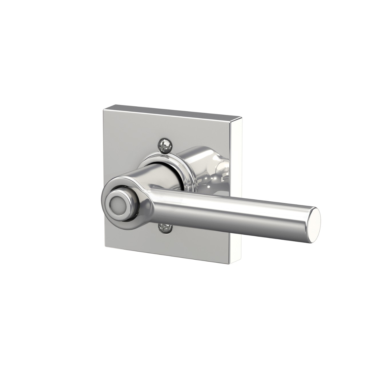 Broadway lever Bed & Bath Lock with Collins Trim