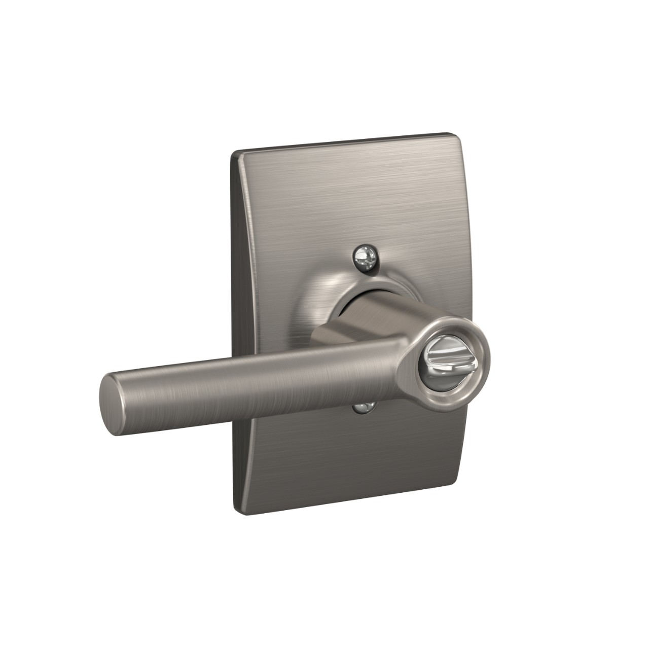 Broadway Lever Keyed Entry Lock with Century Trim