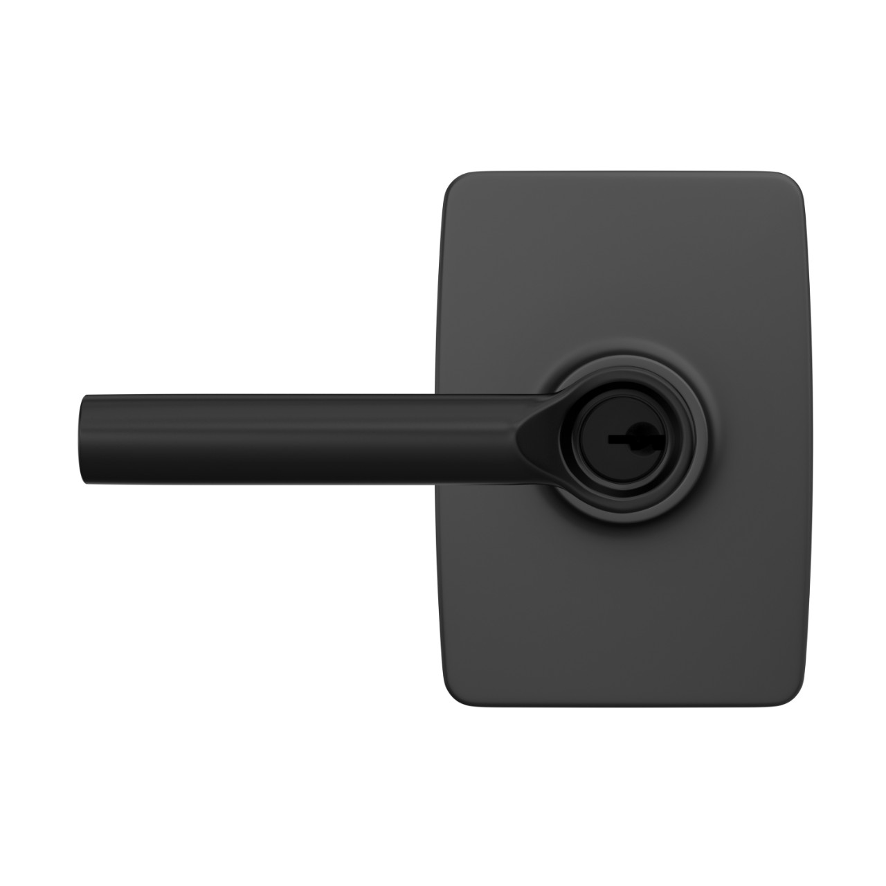  Broadway Lever Keyed Entry Lock with Greene Trim