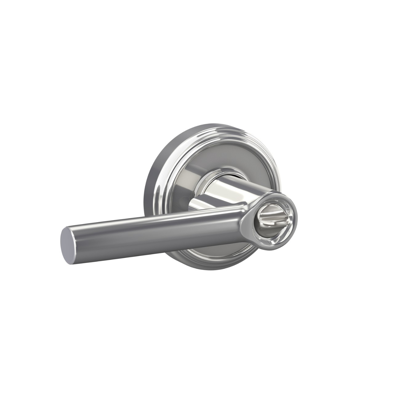 Broadway Lever Keyed Entry Lock with Indy Trim