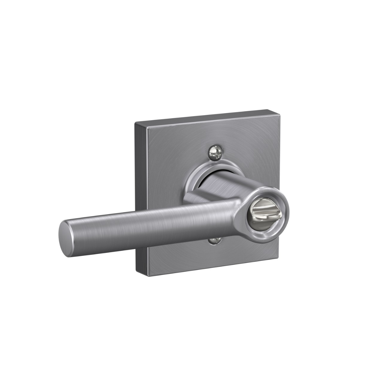 Broadway Lever Keyed Entry Lock with Collins Trim