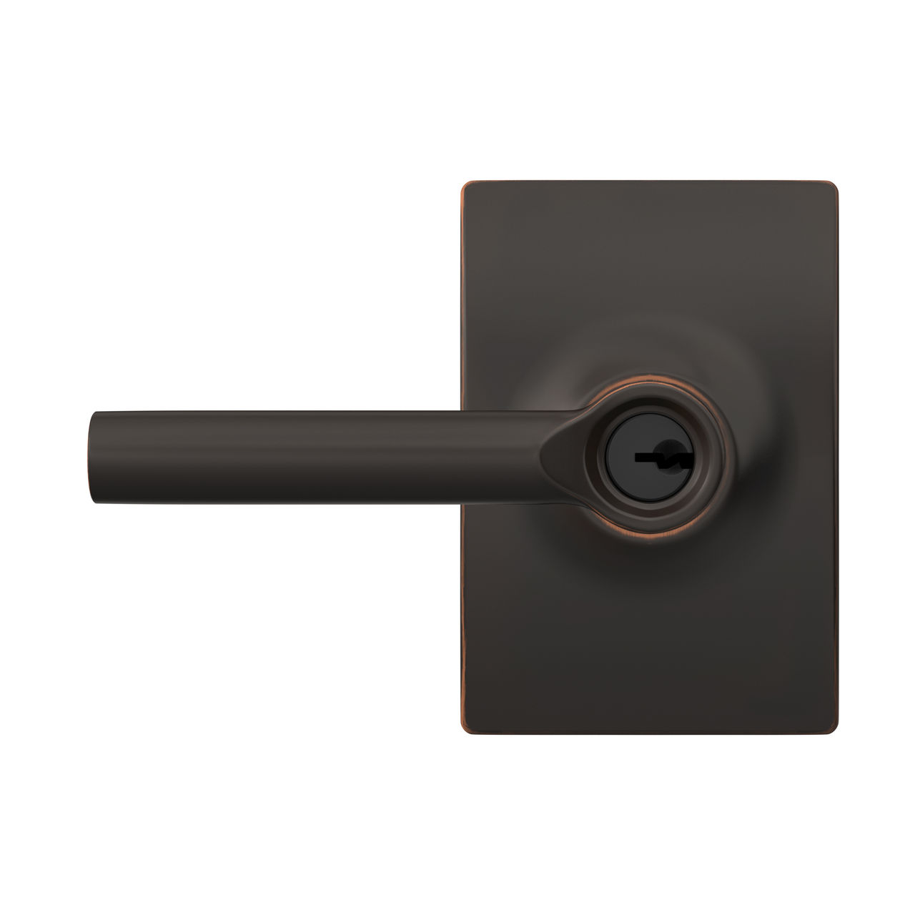 Broadway Lever Keyed Entry Lock with Century Trim