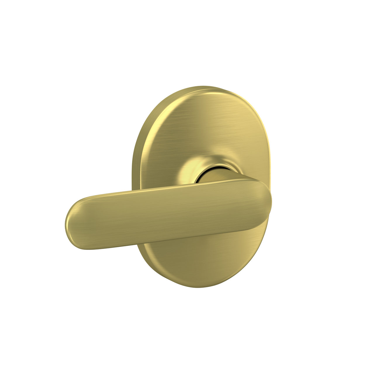 Davlin Lever Hall & Closet Lock with Remsen Trim