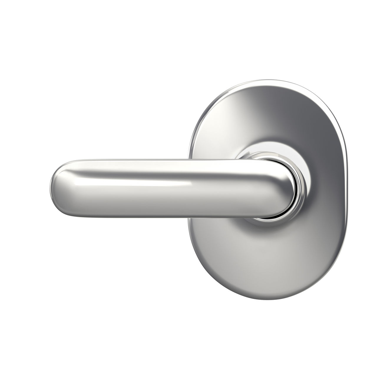 Davlin Lever Hall & Closet Lock with Remsen Trim