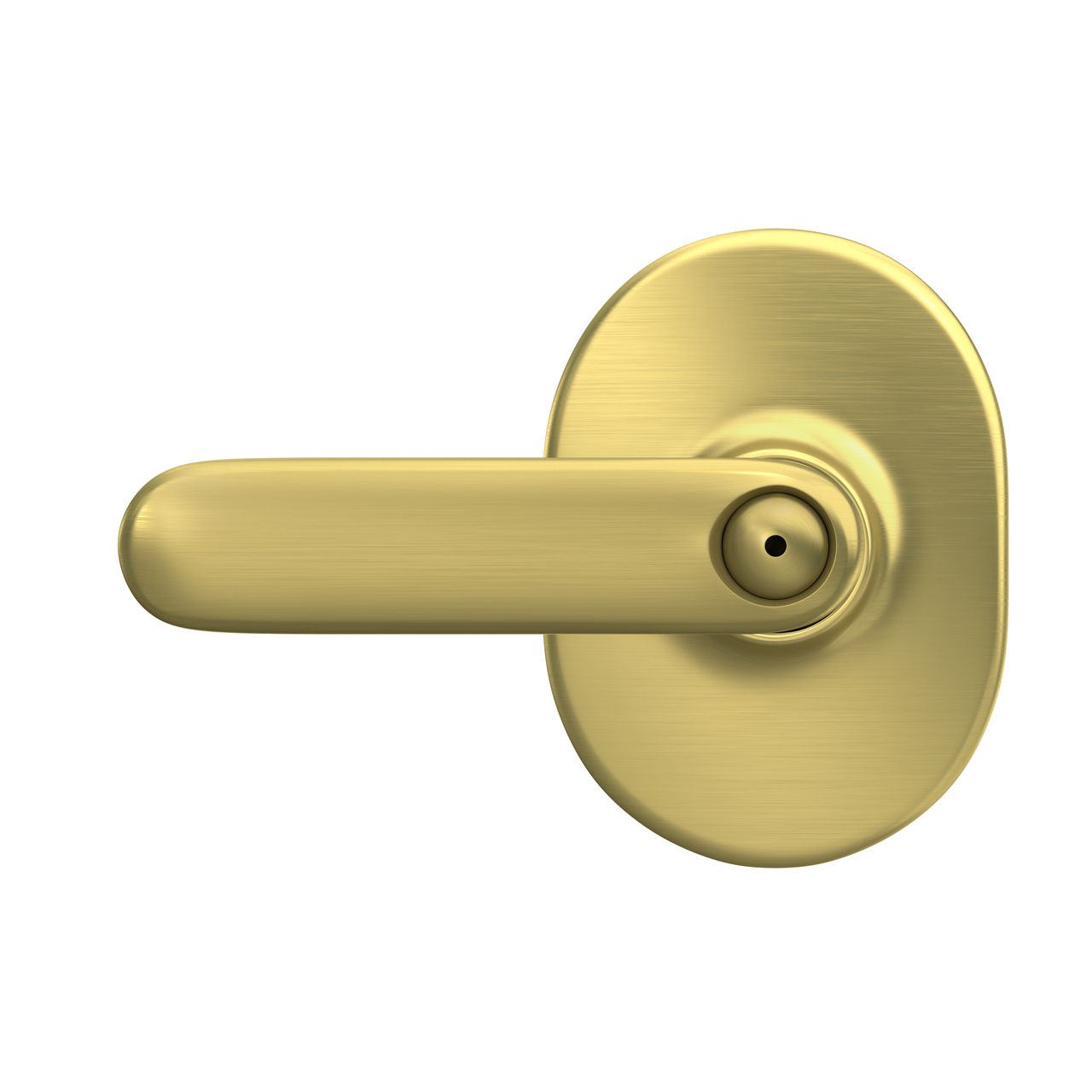 Davlin Lever Bed & Bath Lock with Remsen Trim