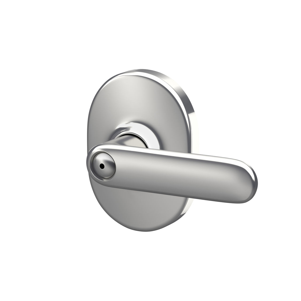 Davlin Lever Bed & Bath Lock with Remsen Trim