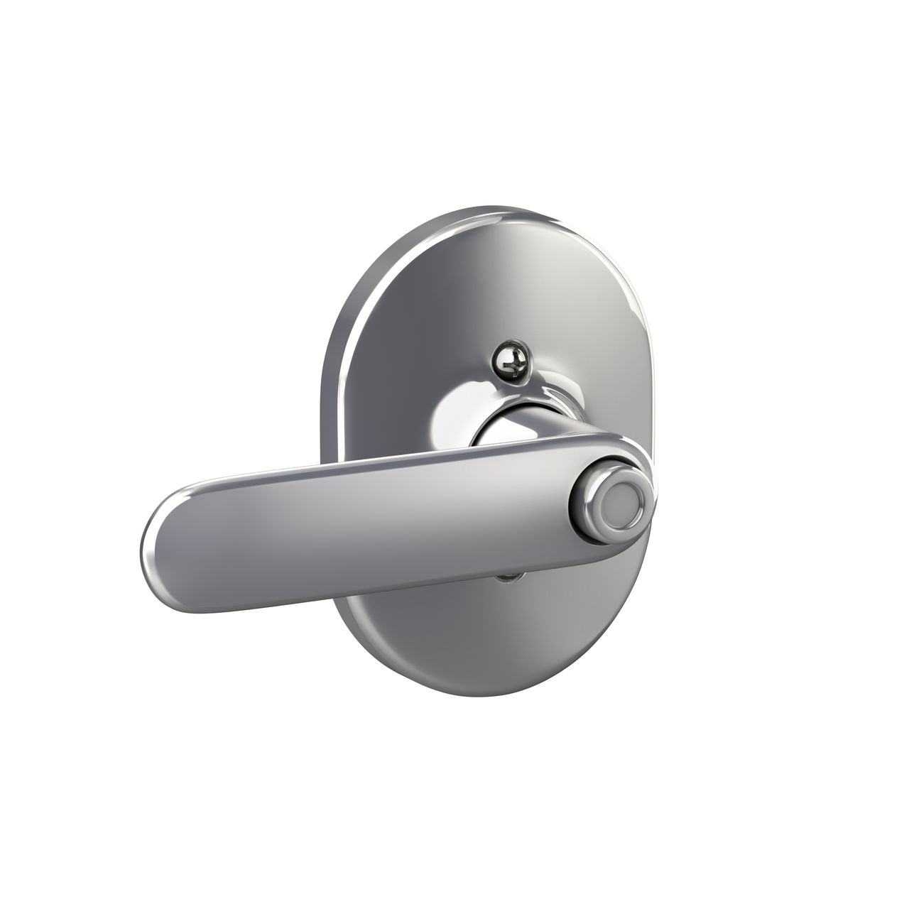 Davlin Lever Bed & Bath Lock with Remsen Trim