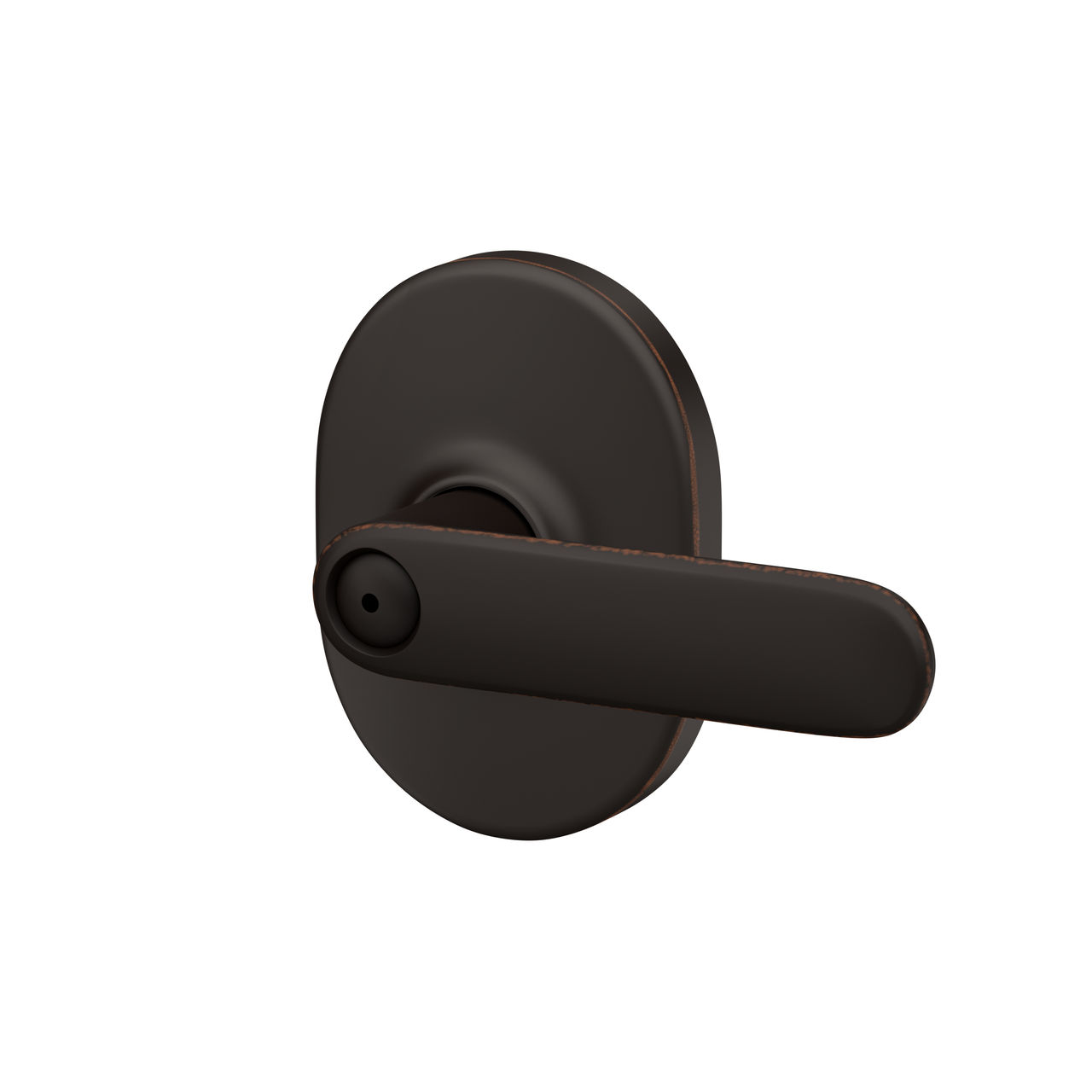 Davlin Lever Bed & Bath Lock with Remsen Trim