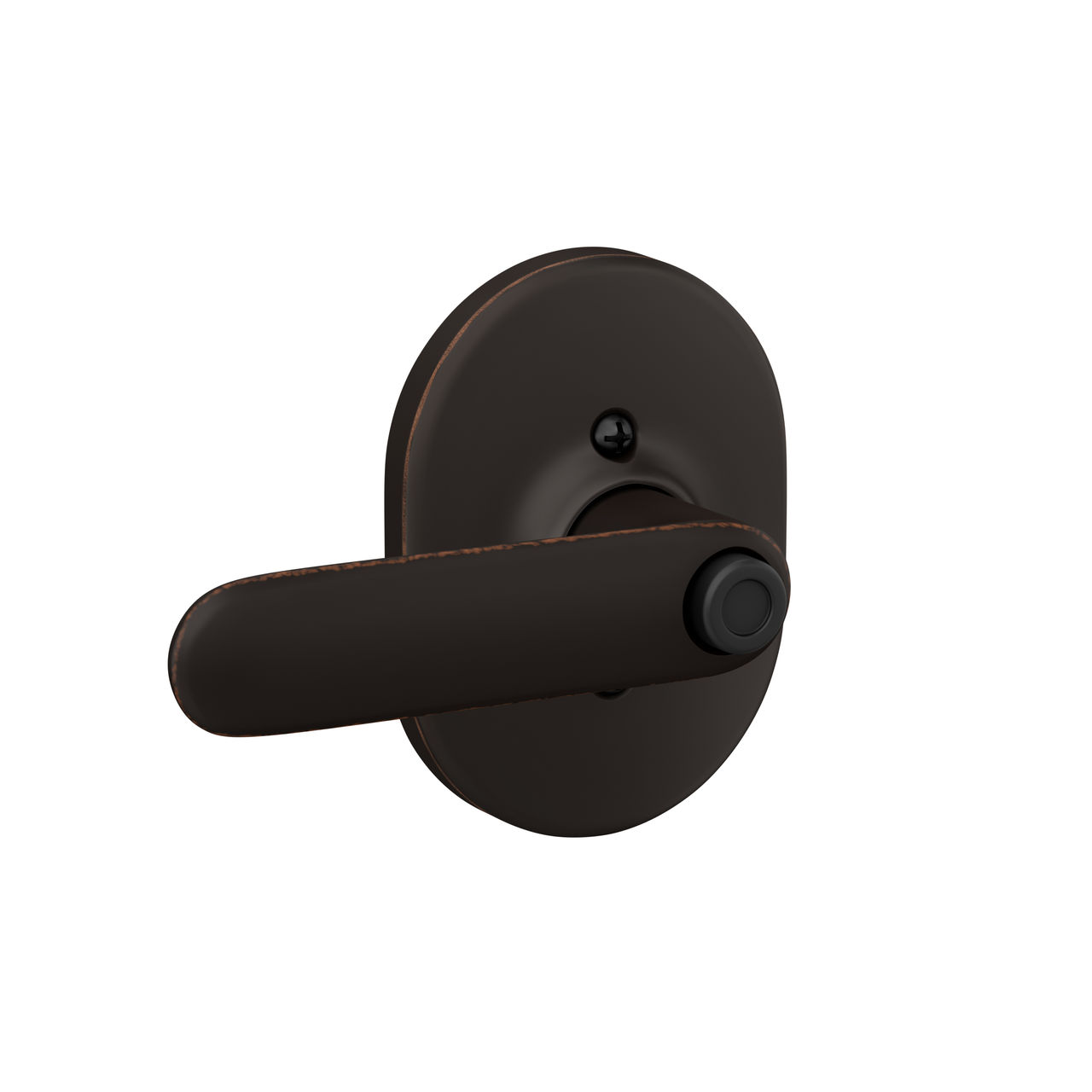 Davlin Lever Bed & Bath Lock with Remsen Trim