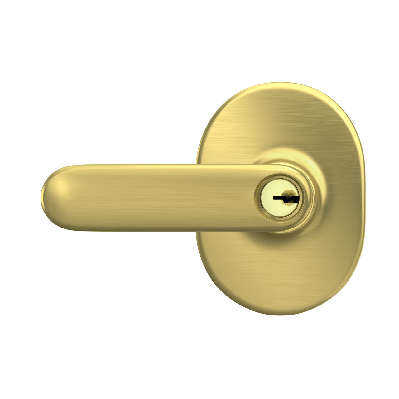 Davlin Lever Keyed Entry Lock with Remsen Trim