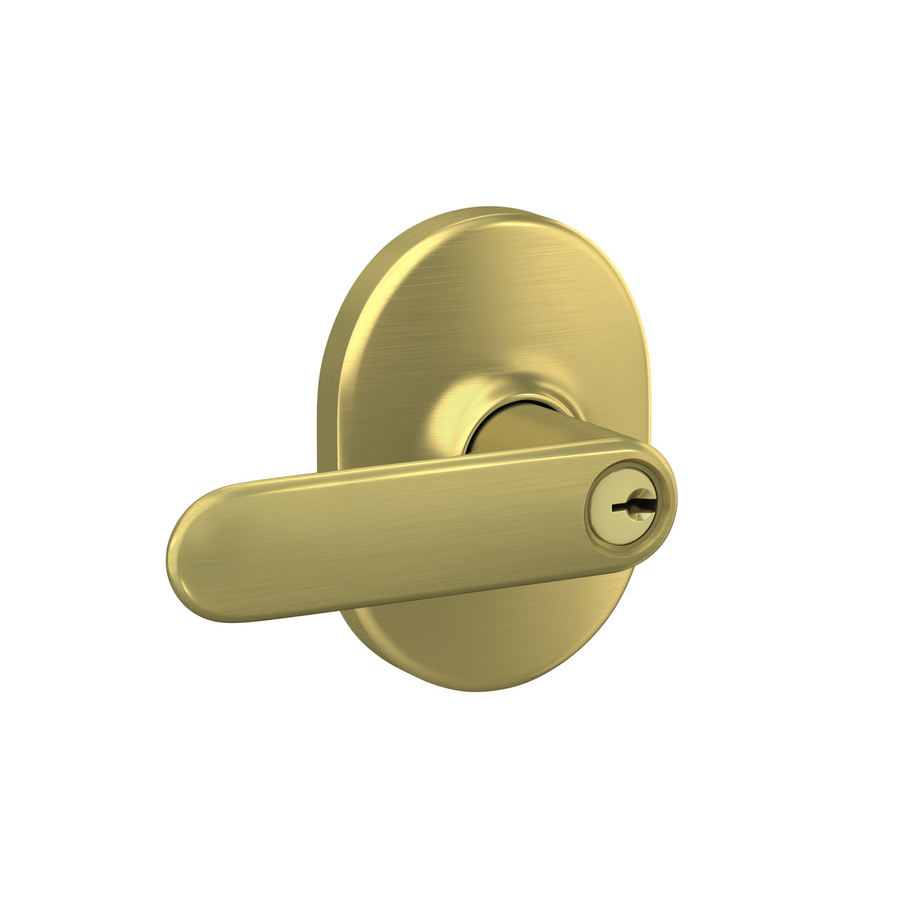Davlin Lever Keyed Entry Lock with Remsen Trim
