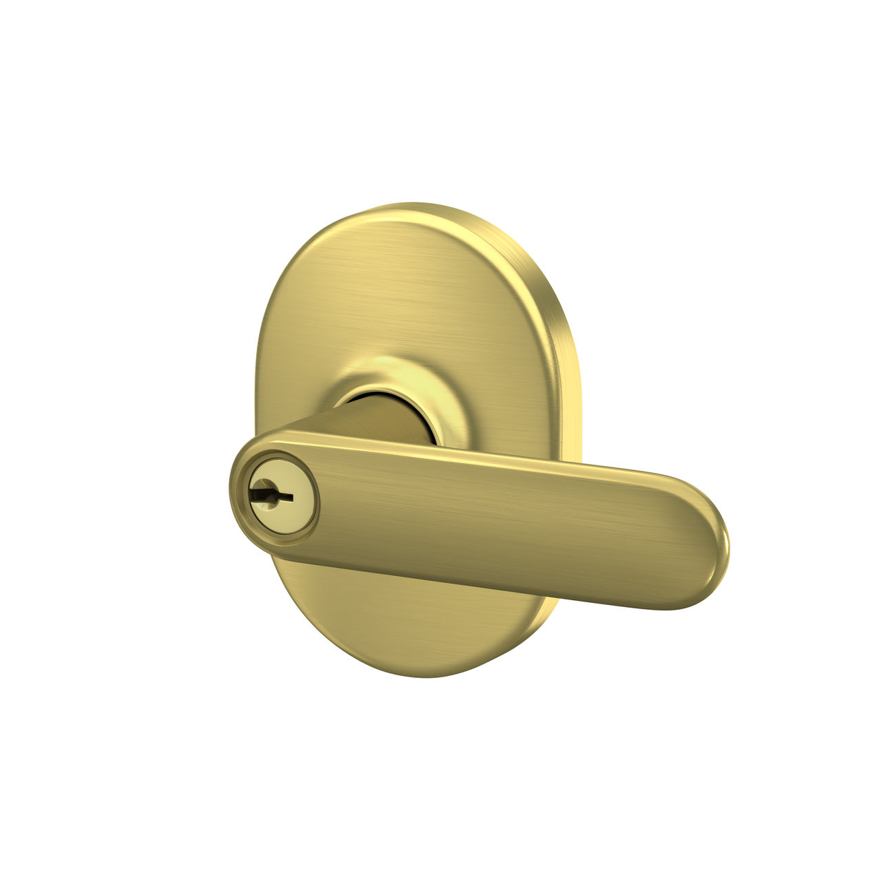 Davlin Lever Keyed Entry Lock with Remsen Trim