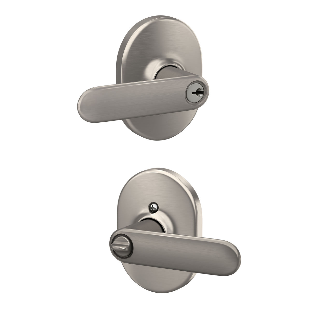 Davlin Lever Keyed Entry Lock with Remsen Trim