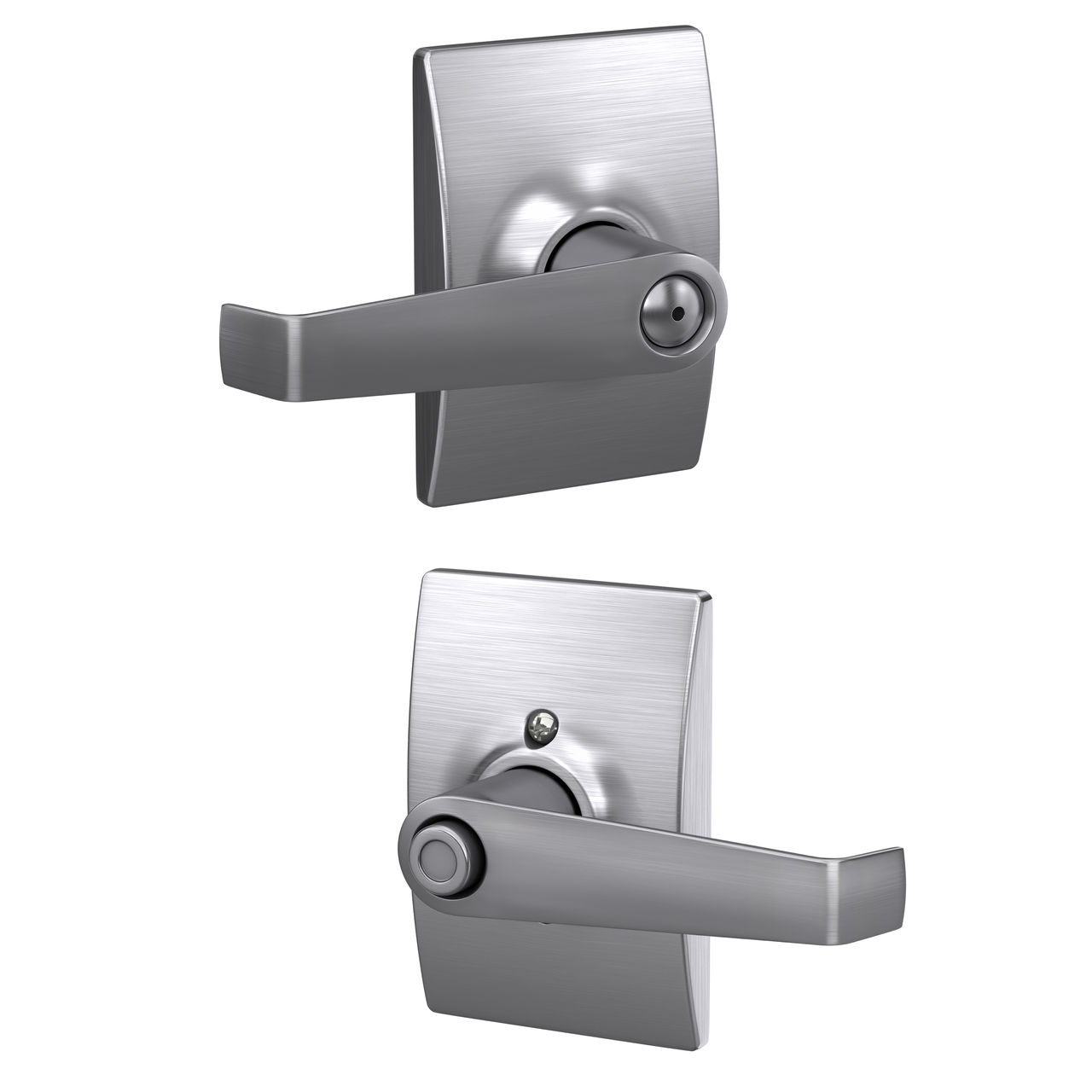 Elan Lever Bed & Bath Lock with Century Trim