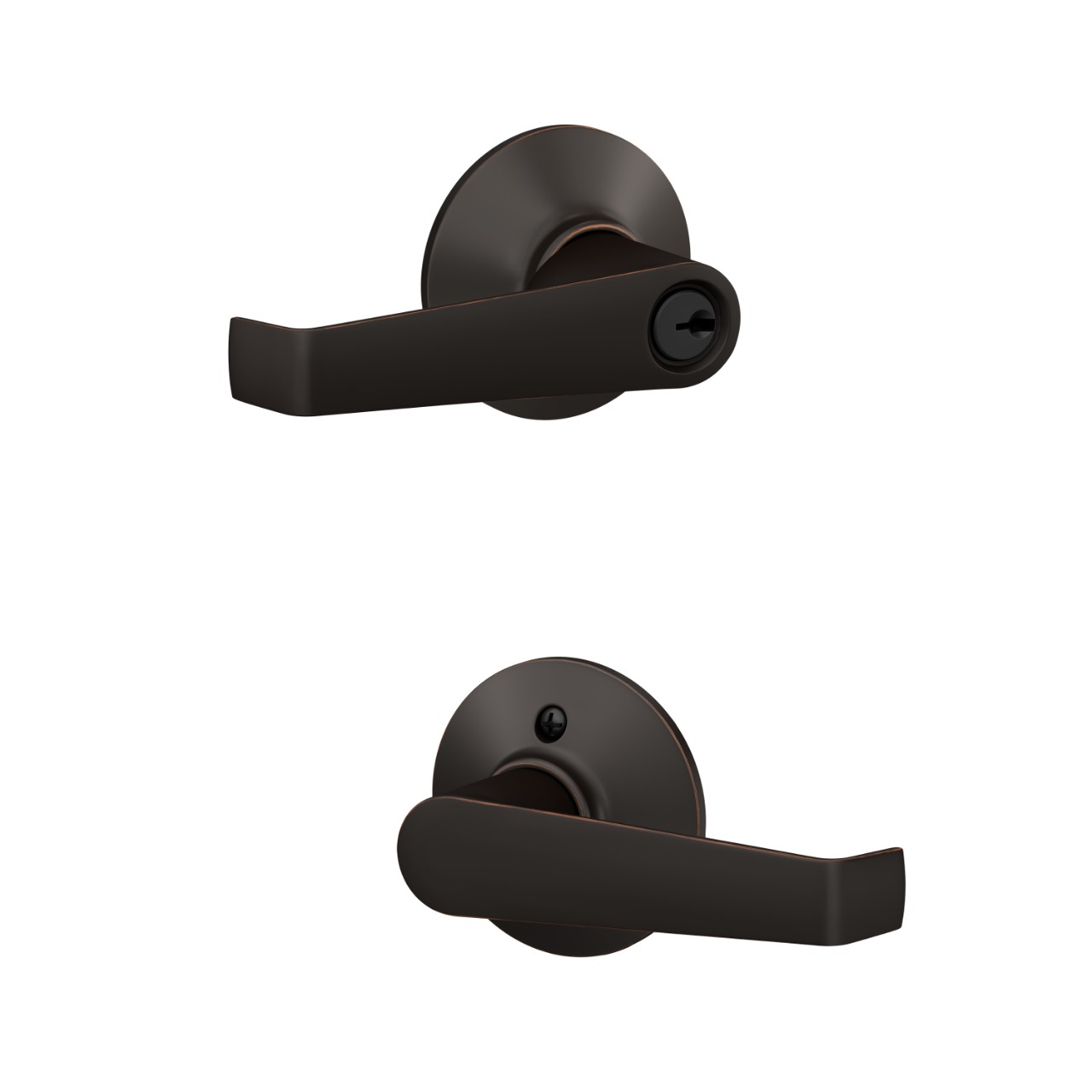 Elan Commercial Storeroom Keyed Door Lever