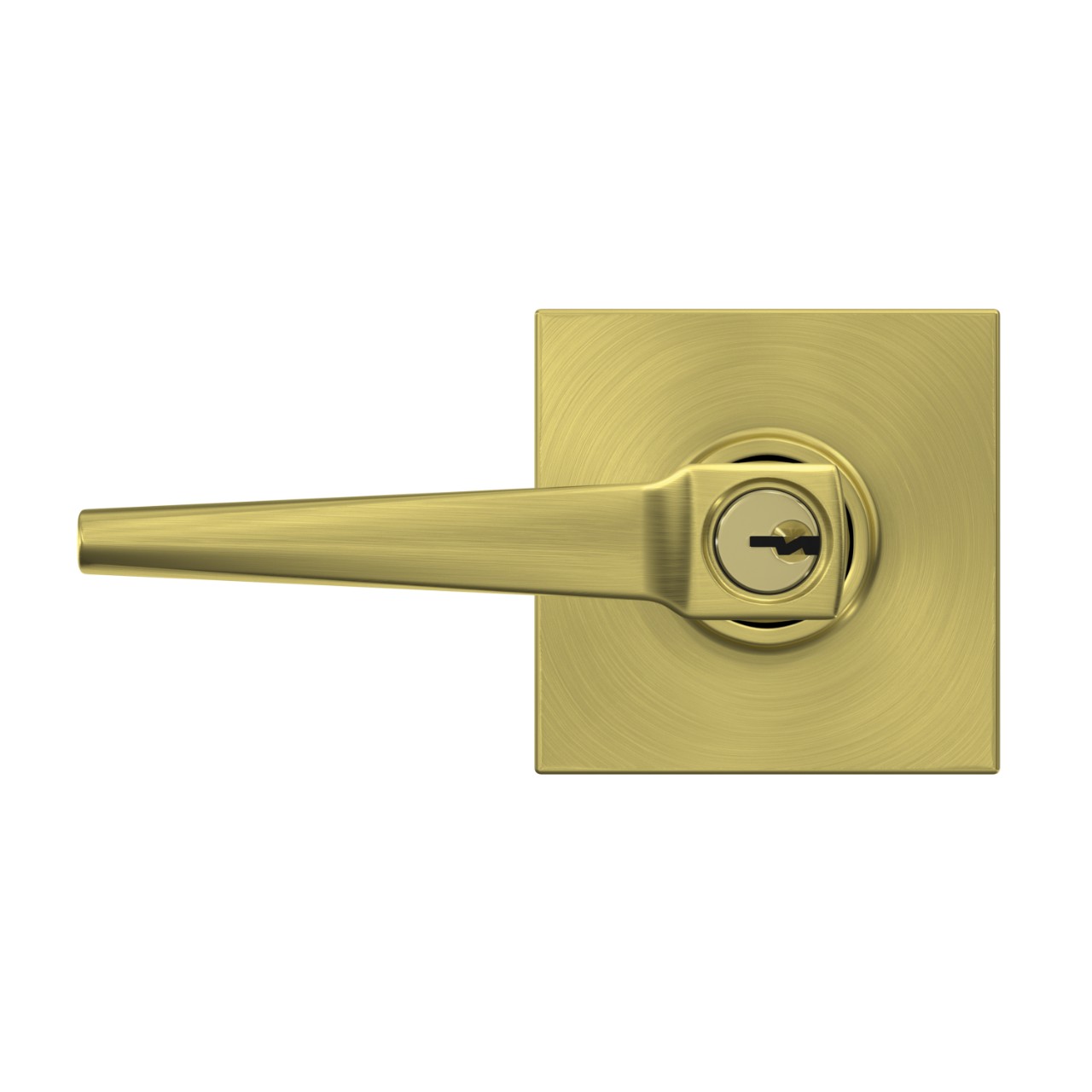 Eller Lever Keyed Entry Lock with Collins Trim