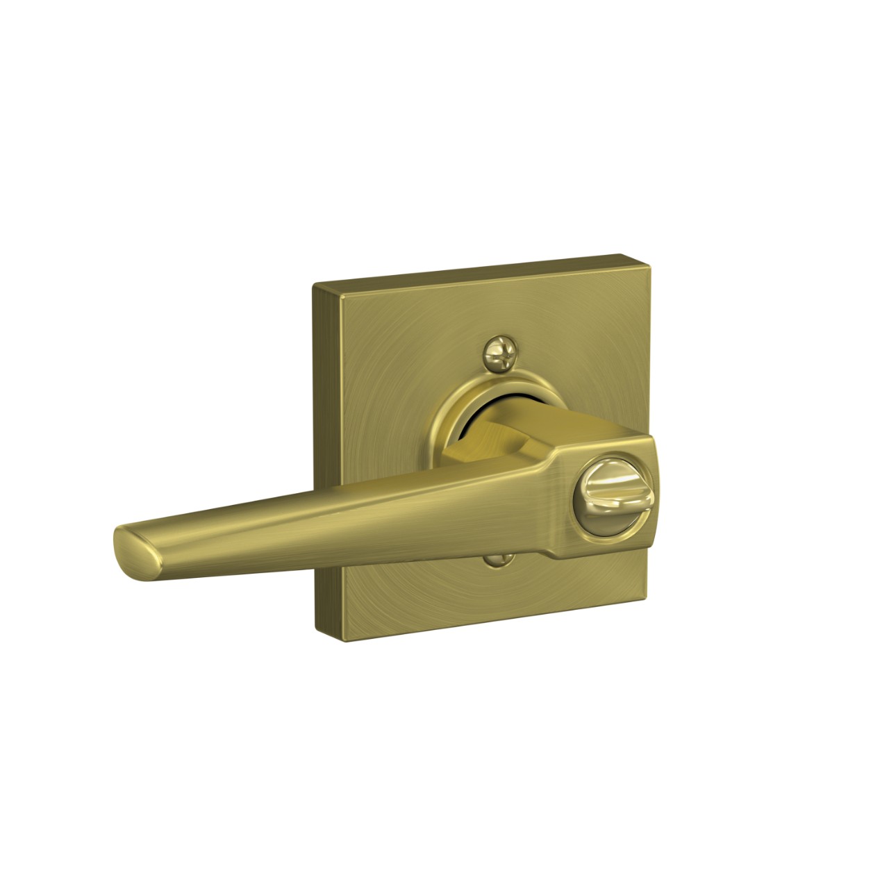 Eller Lever Keyed Entry Lock with Collins Trim