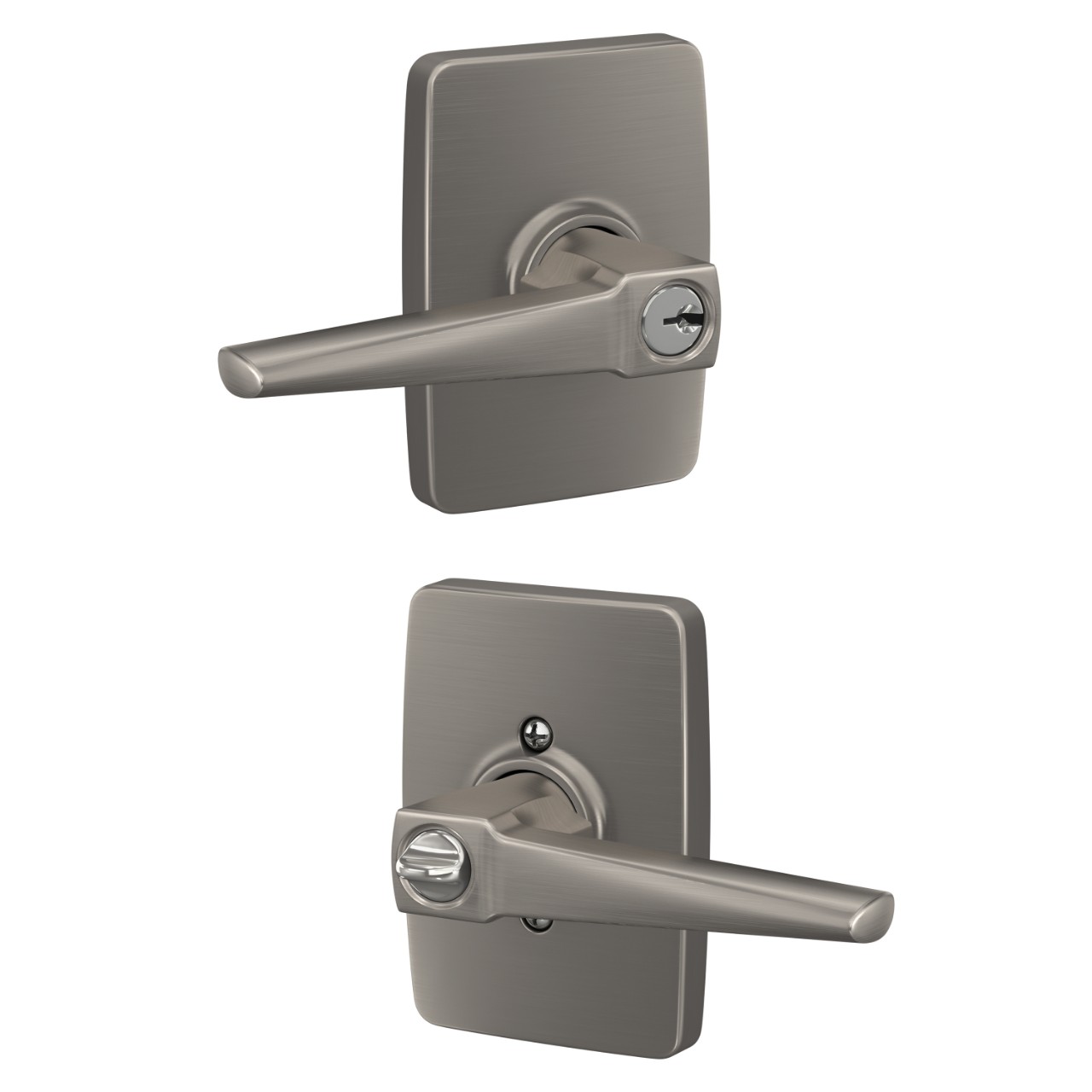Eller Lever Keyed Entry Lock with Greene Trim