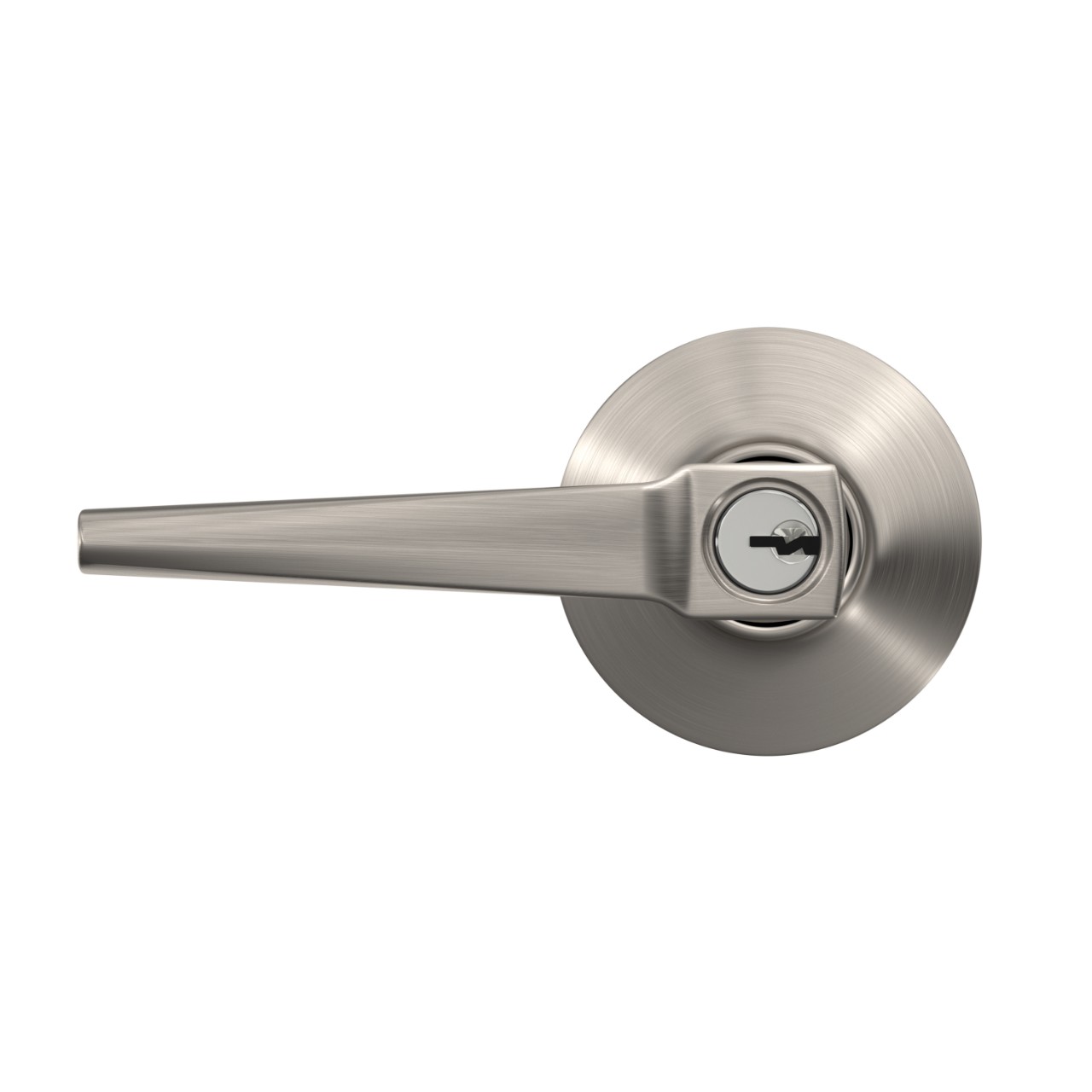 Eller Lever Keyed Entry Lock with Plymouth Trim