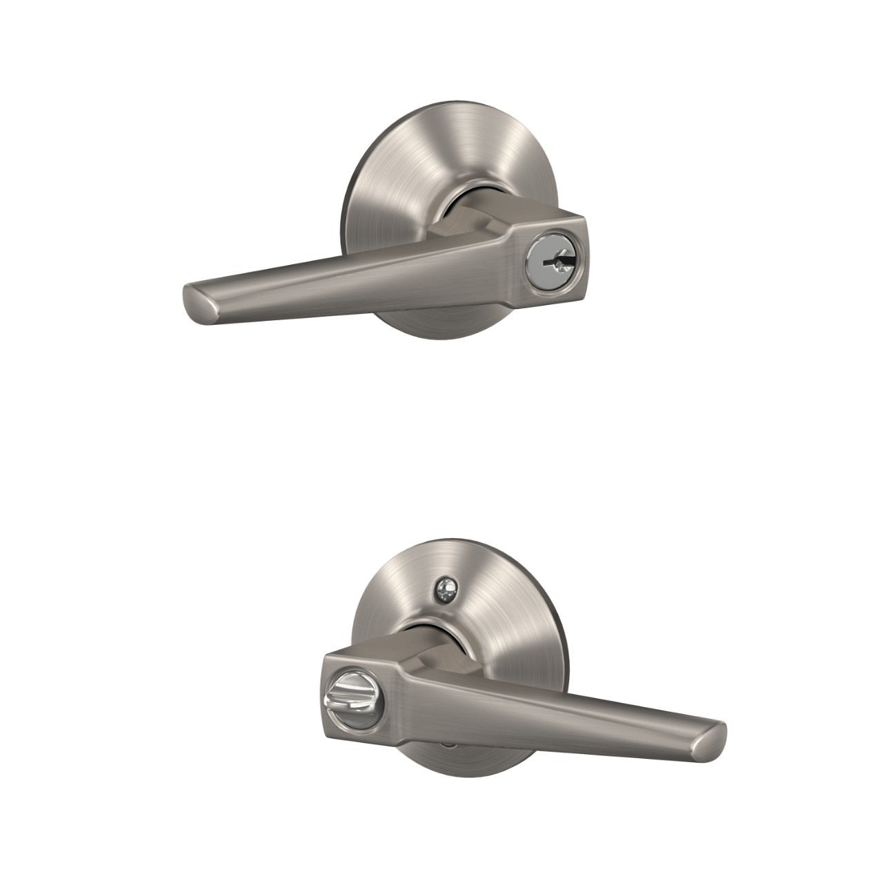 Eller Lever Keyed Entry Lock with Plymouth Trim