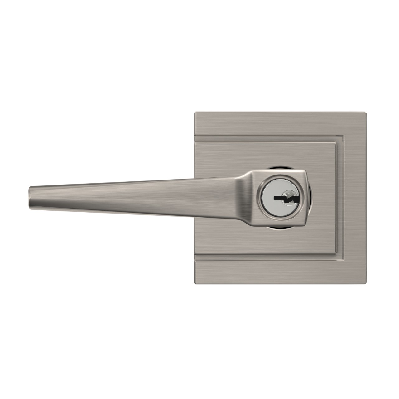 Eller Lever Keyed Entry Lock with Upland Trim