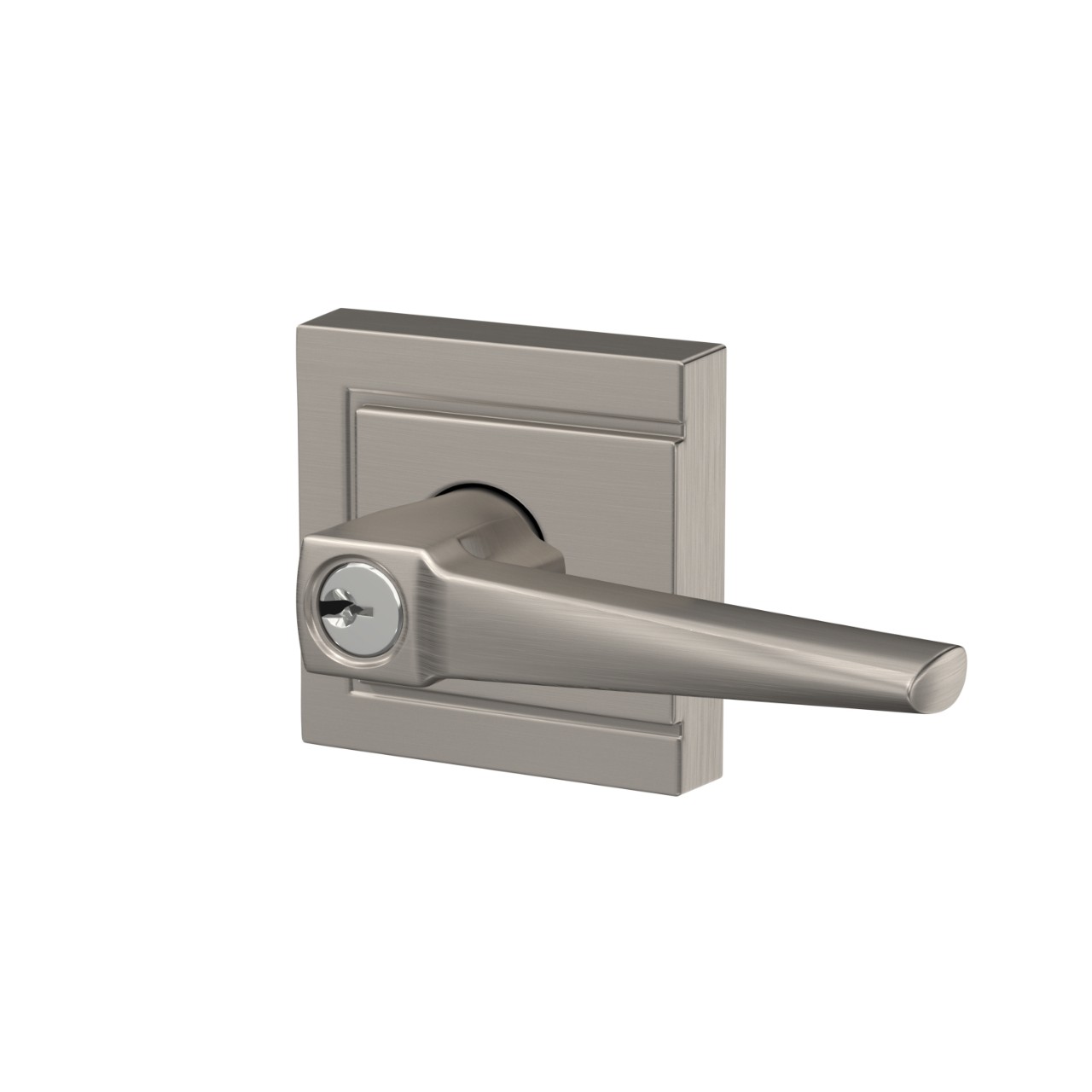 Eller Lever Keyed Entry Lock with Upland Trim