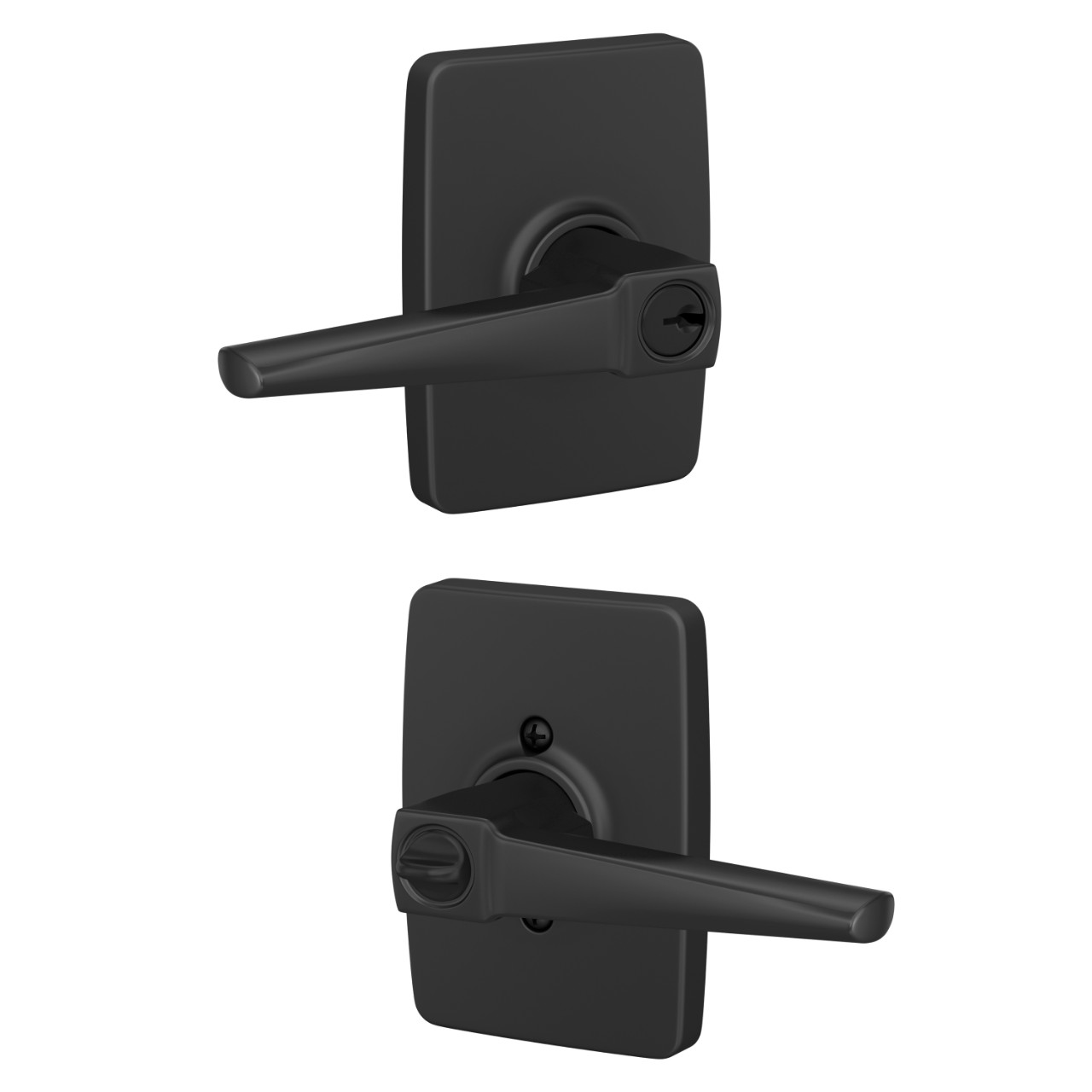 Eller Lever Keyed Entry Lock with Greene Trim