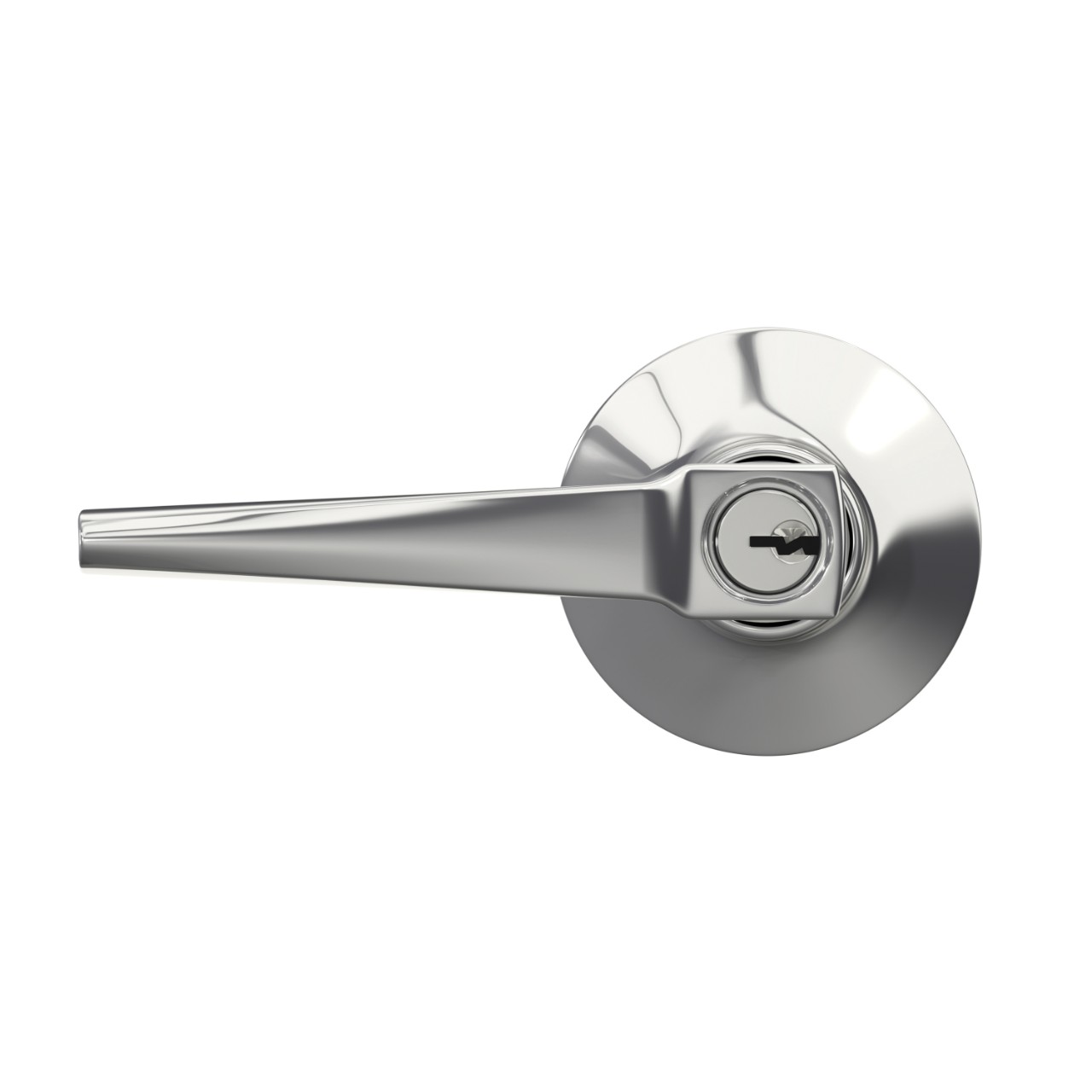 Eller Lever Keyed Entry Lock with Plymouth Trim